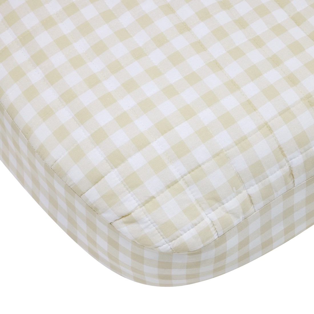 1 Fitted Change Mat Cover - Gingham, 1 of 5
