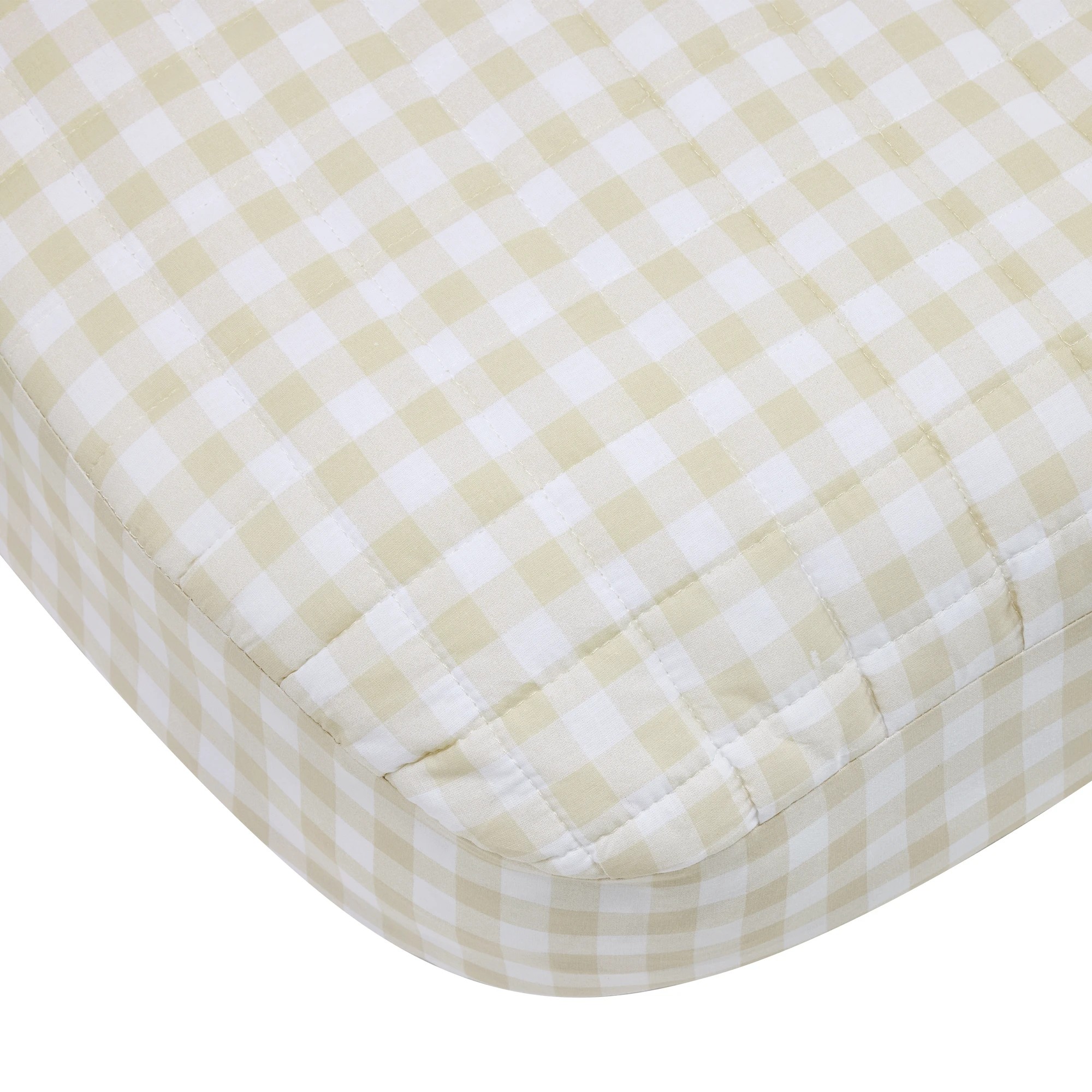 1 Fitted Change Mat Cover - Gingham, 1 of 5