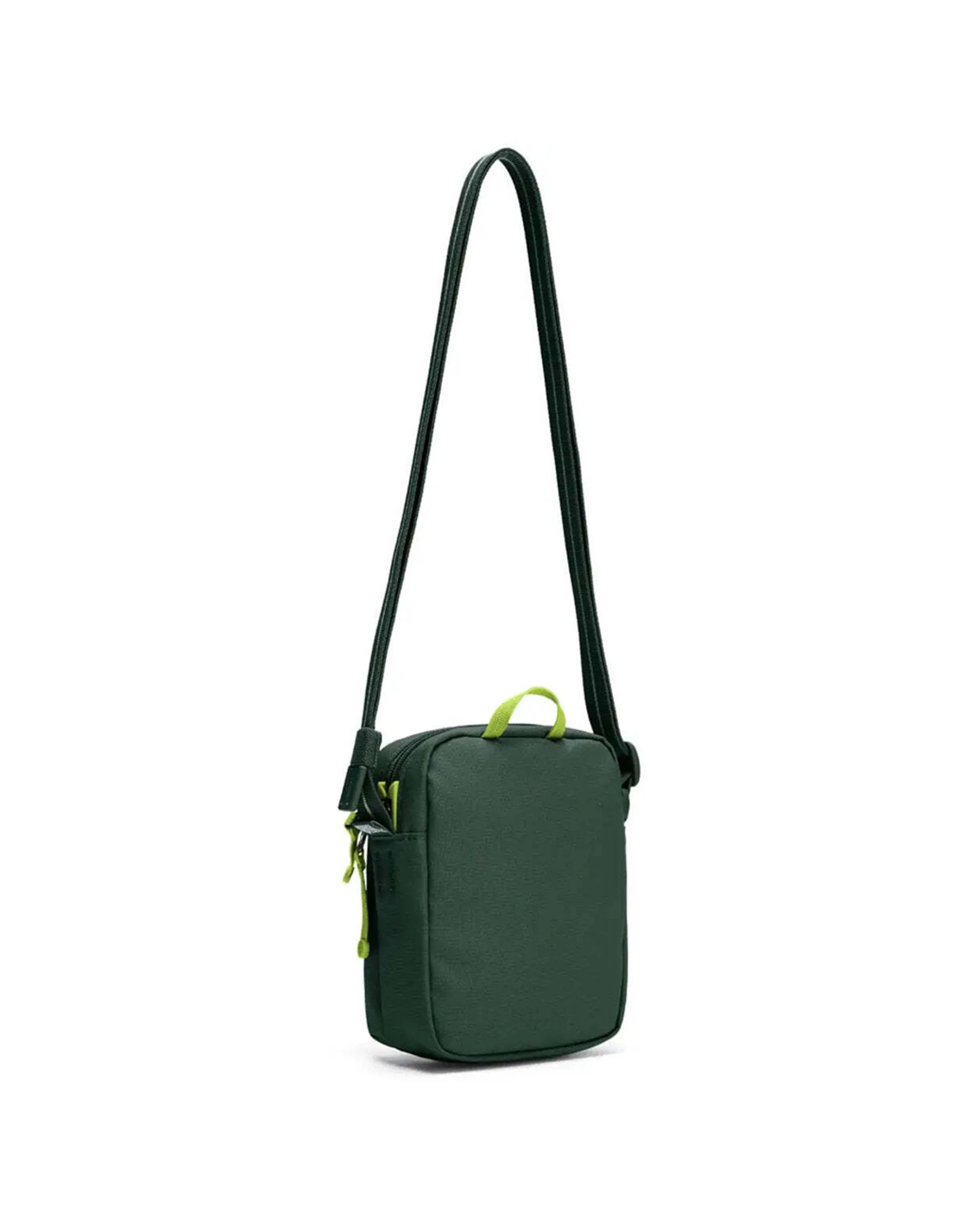 6 Pacsafe Go Anti-Theft Micro Crossbody Bag Compact Size Recycled Polyester Spruce - Green, 6 of 8