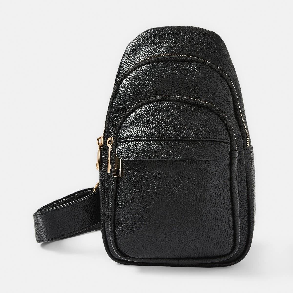 1 Sling Bag BLACK, 1 of 6