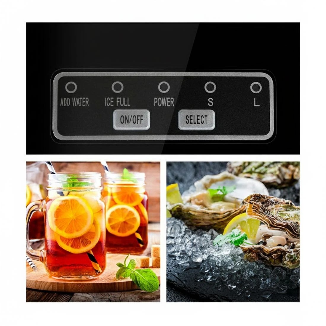 3 Devanti 12kg Ice Maker Machine Stainless Steel - Silver, 3 of 7