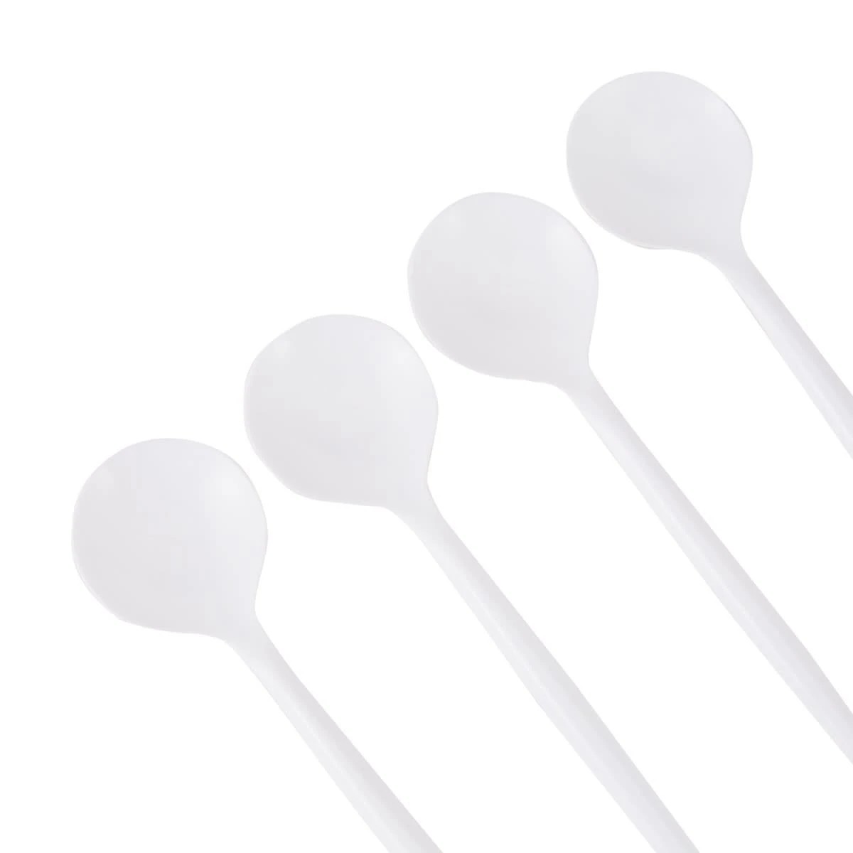 2 30 Piece White Reusable Spoons, 2 of 5