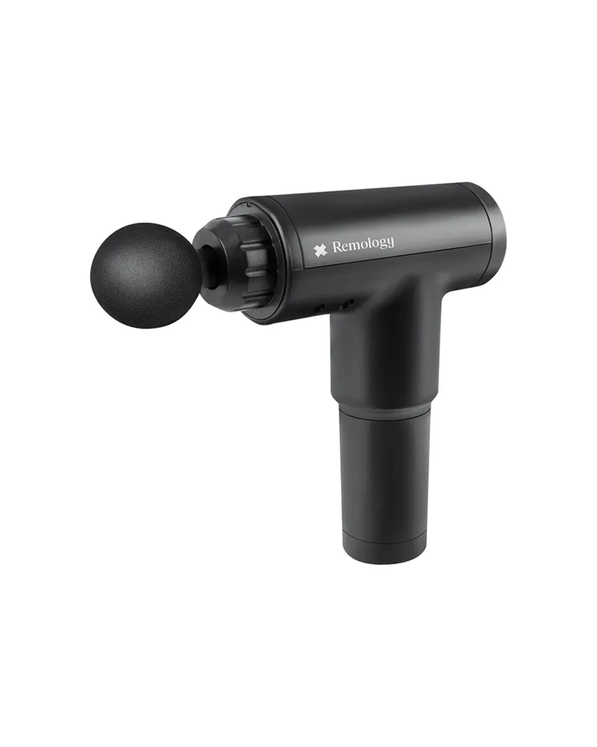 1 Remology Impact Therapy Percussive Massage Gun With 4 Head Attachments - Black, 1 of 3