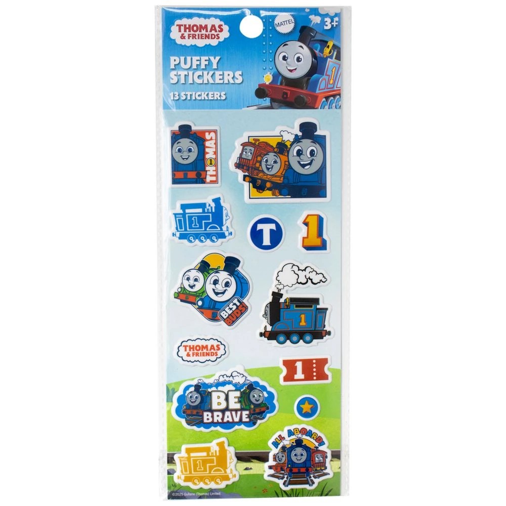 1 Puffy Stickers Thomas the Tank Engine, 1 of 2