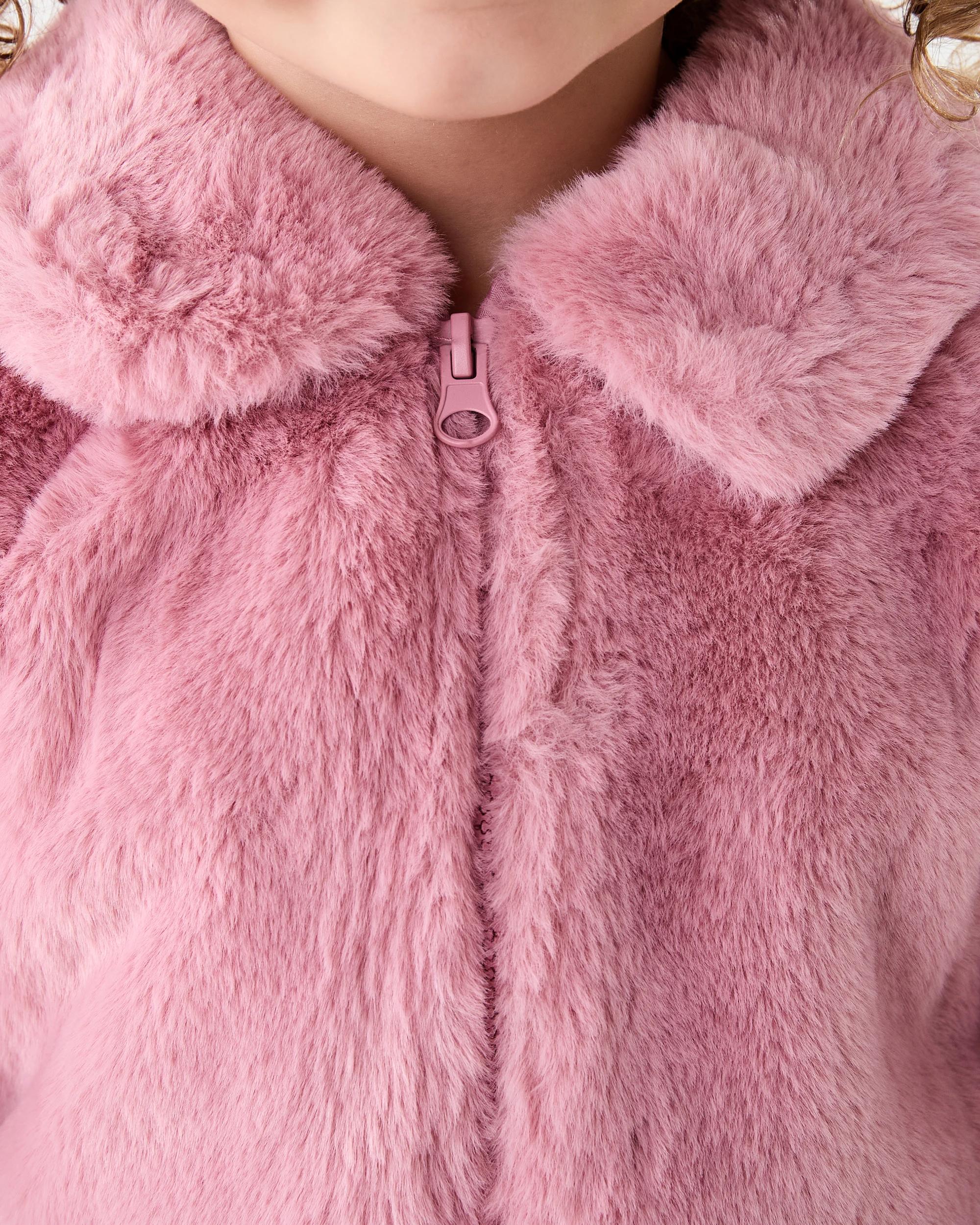 5 Faux Fur Jacket Fox Pink, 5 of 8