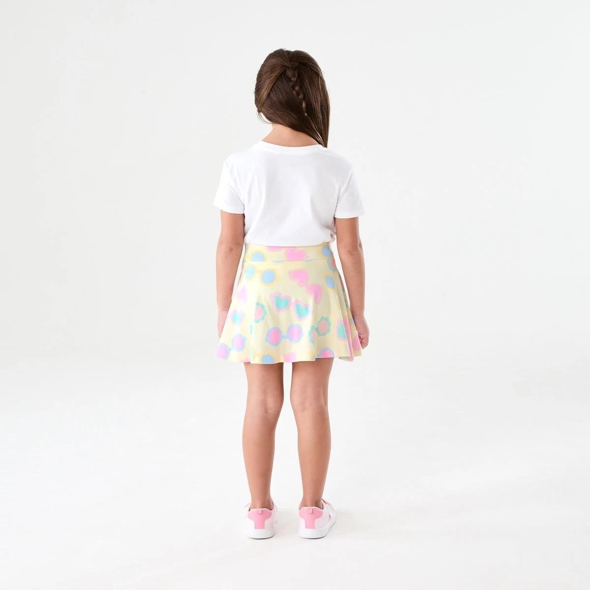 6 Knit Skort SHADES OF FUN PEAR SORBET, 6 of 6