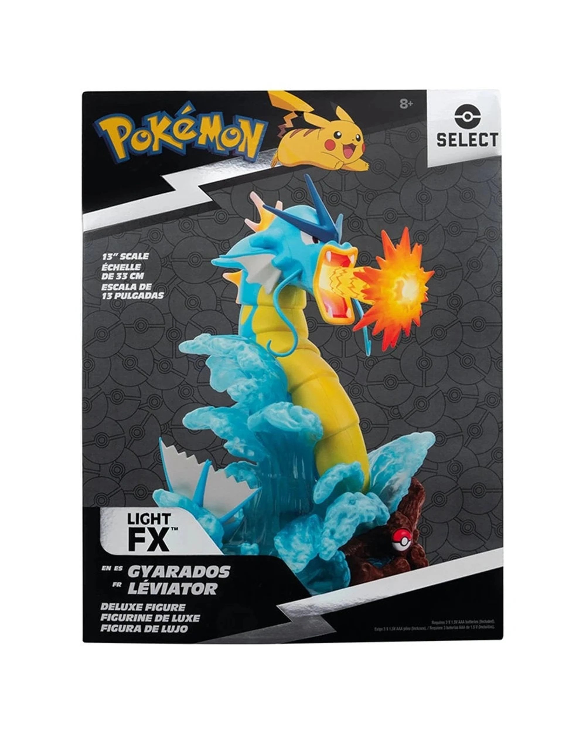 1 Pokemon Select Gyarados 13 inch Deluxe Collectors Statue, 1 of 9