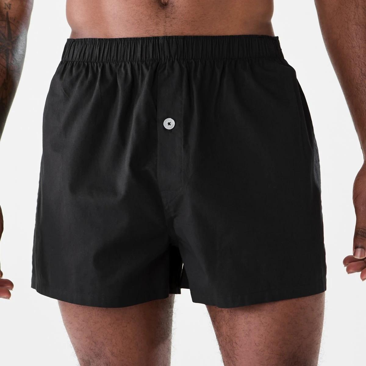 3 3 Pack Alpha Classic Woven Boxers MULTI CHECKS, 3 of 8