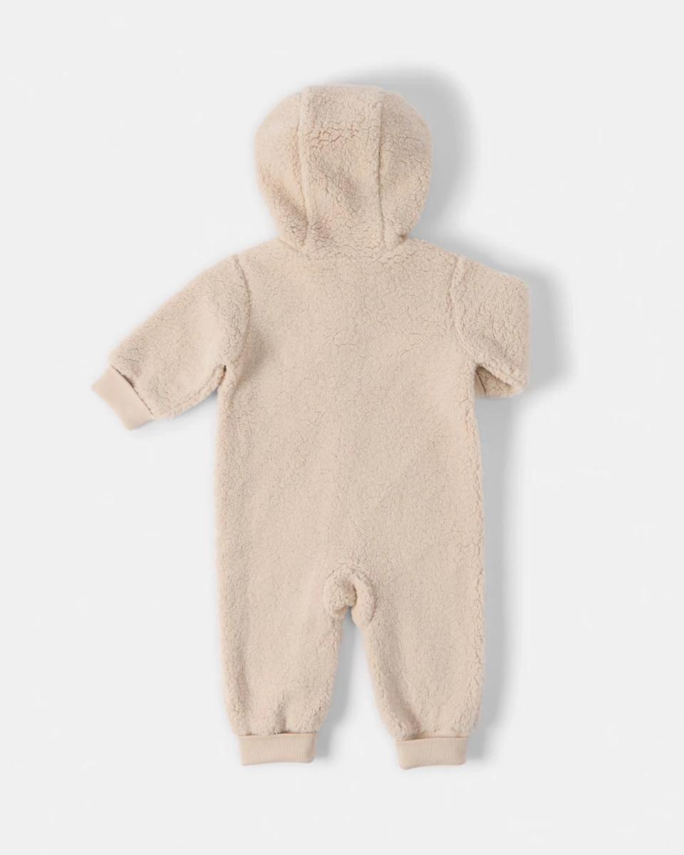 2 Fluffy Pramsuit Wht Egret, 2 of 4