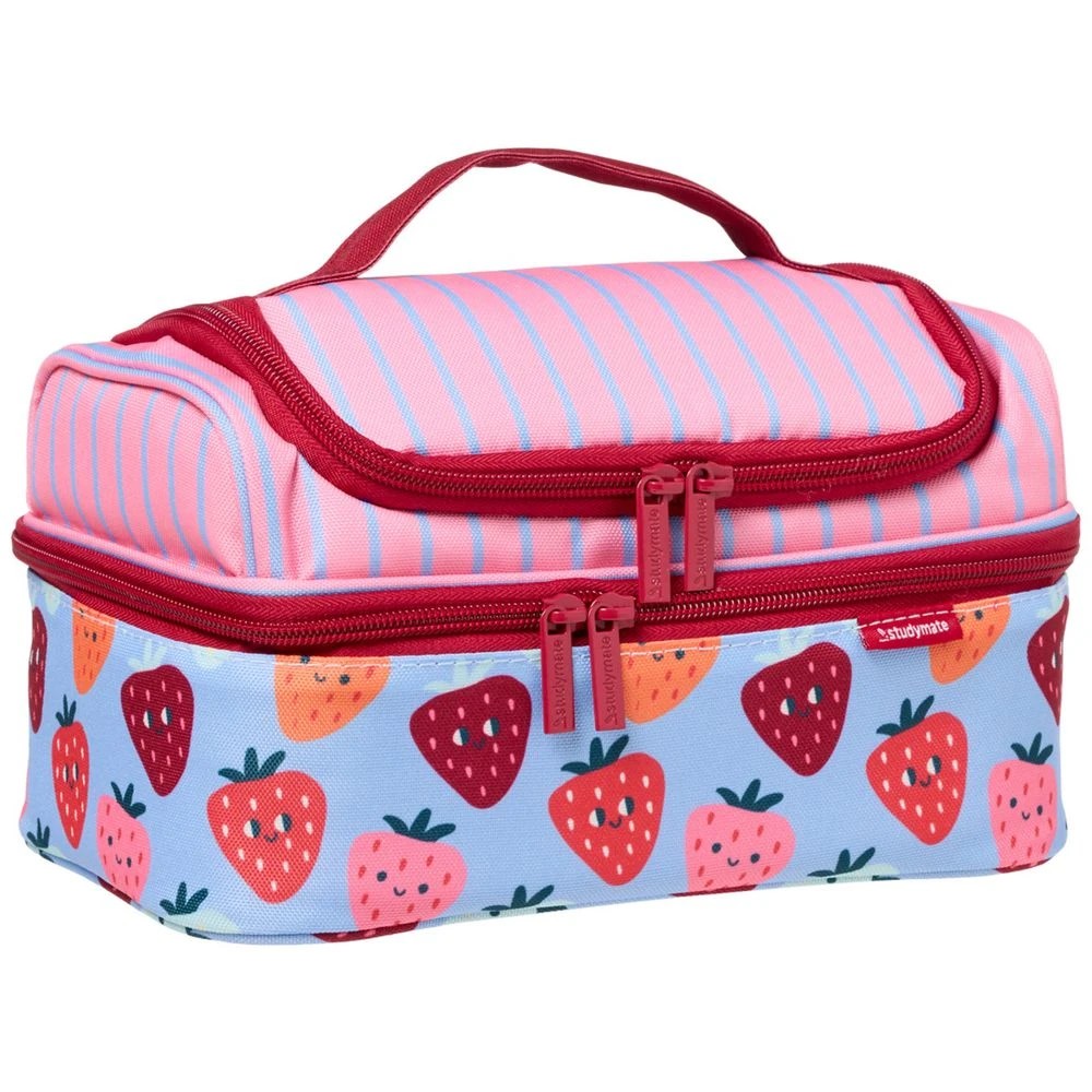 1 Studymate Twin Tote Bag Strawberry, 1 of 2