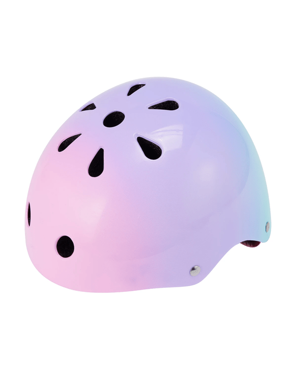 Junior Skate Helmet Small, Pink Ombre Kmart
