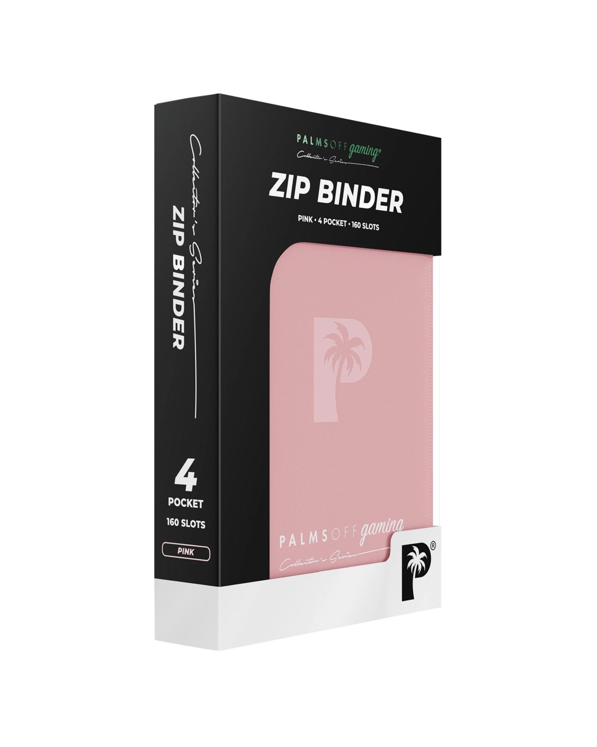 8 Palms Off Gaming Collector's Series 4 Pocket Zip Binder - Pink, 8 of 8