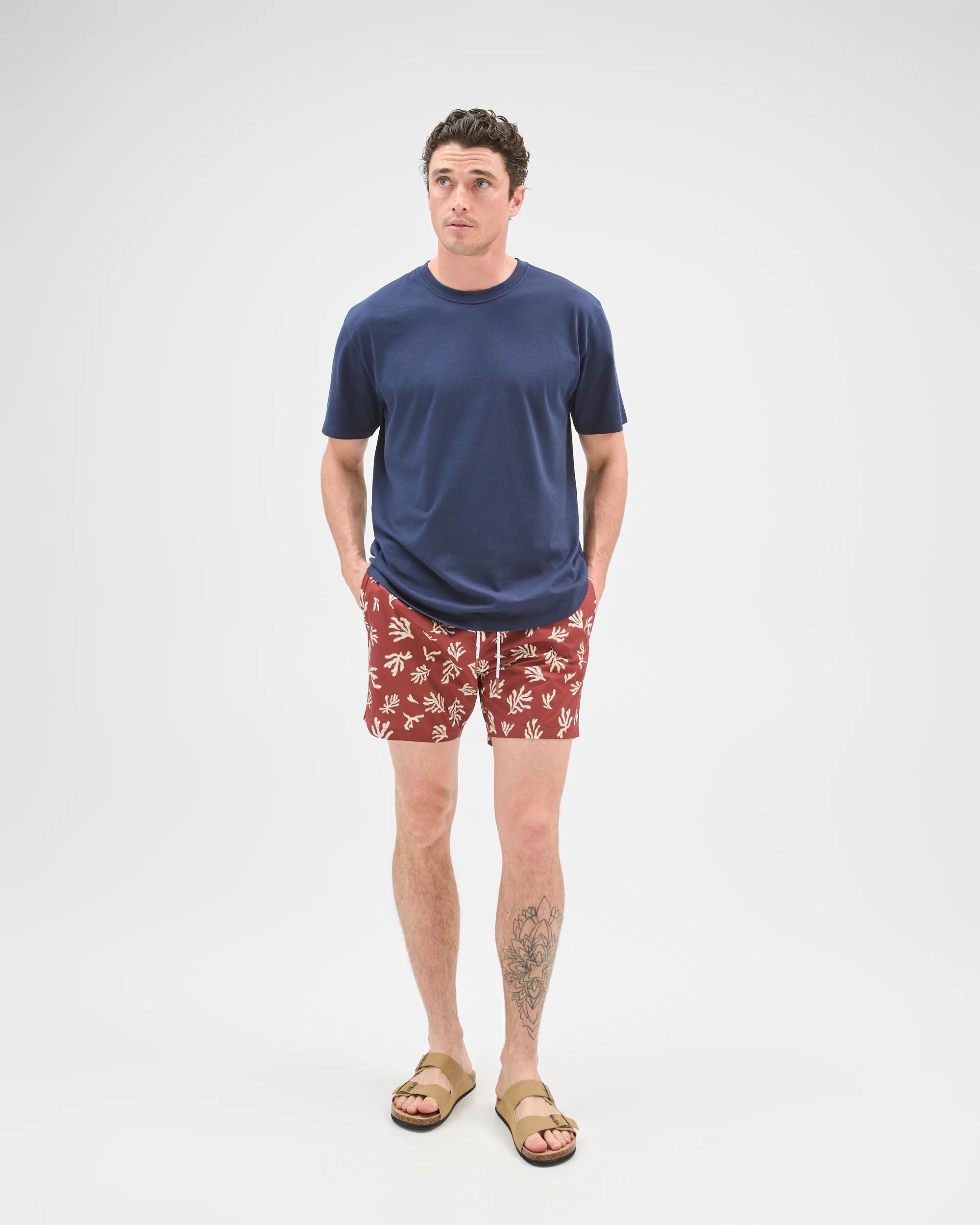 1 Target Man Swim Volley Shorts HENNA, 1 of 6