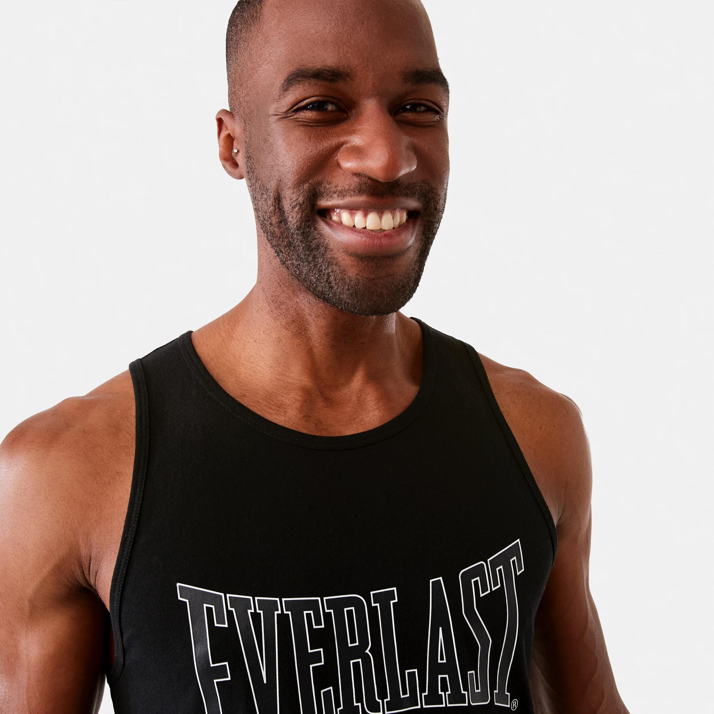 4 Everlast Mens Tank EVERLAST BLACK, 4 of 6