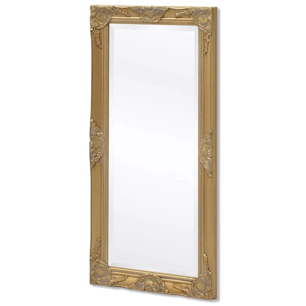 4 Vidaxl Mirror Hanging Mirror - Gold, 4 of 9