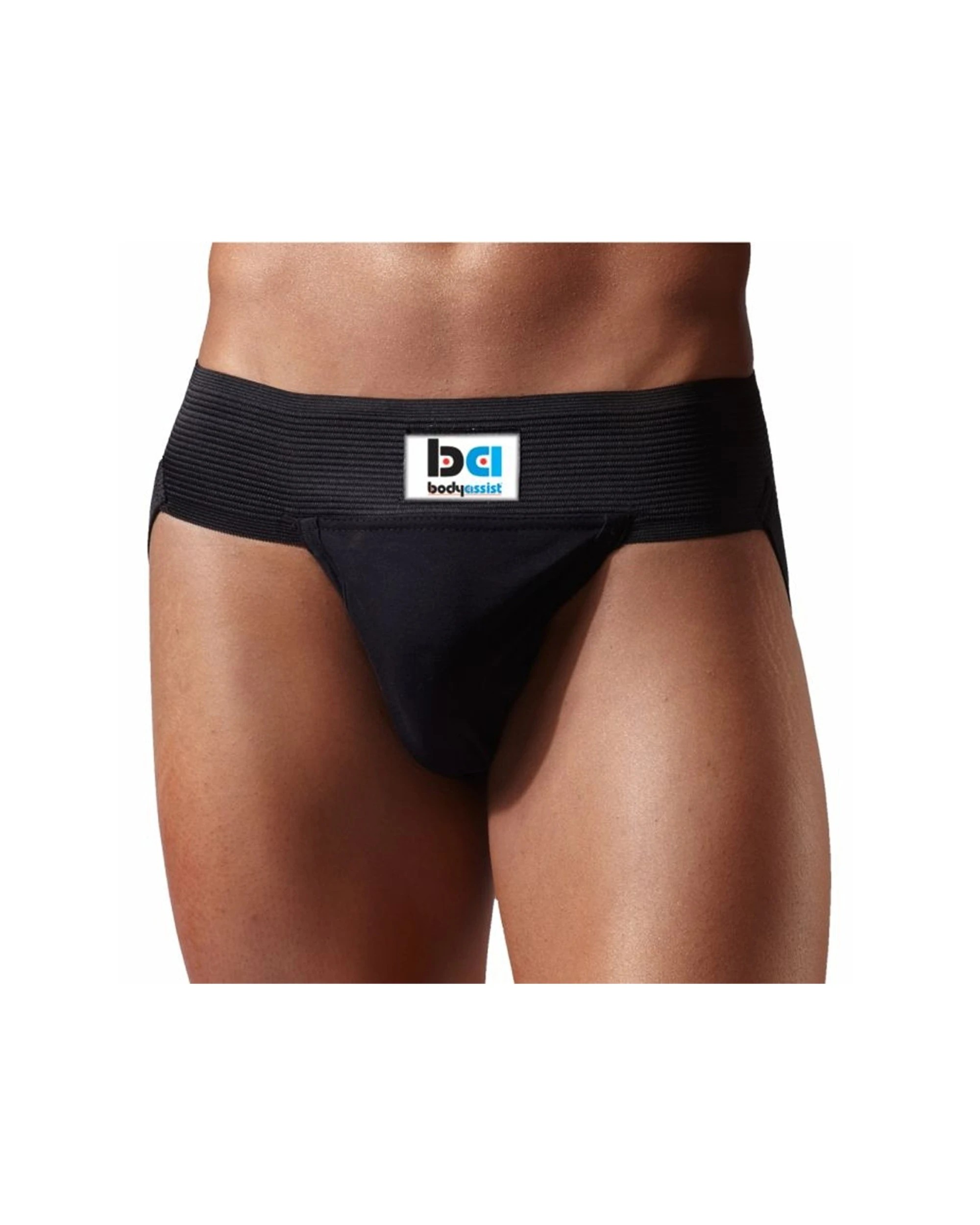 1 Bodyassist Adult Sports Supporter with Moisture Wicking Pouch X Large - Black, 1 of 1