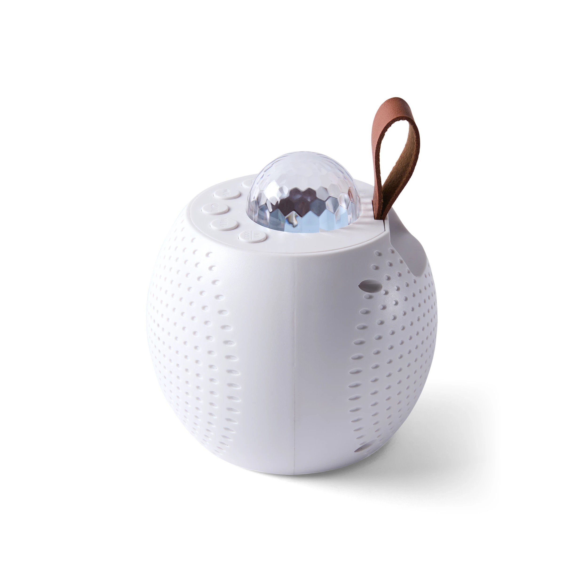 7 Karaoke Speaker with Light - White, 7 of 10