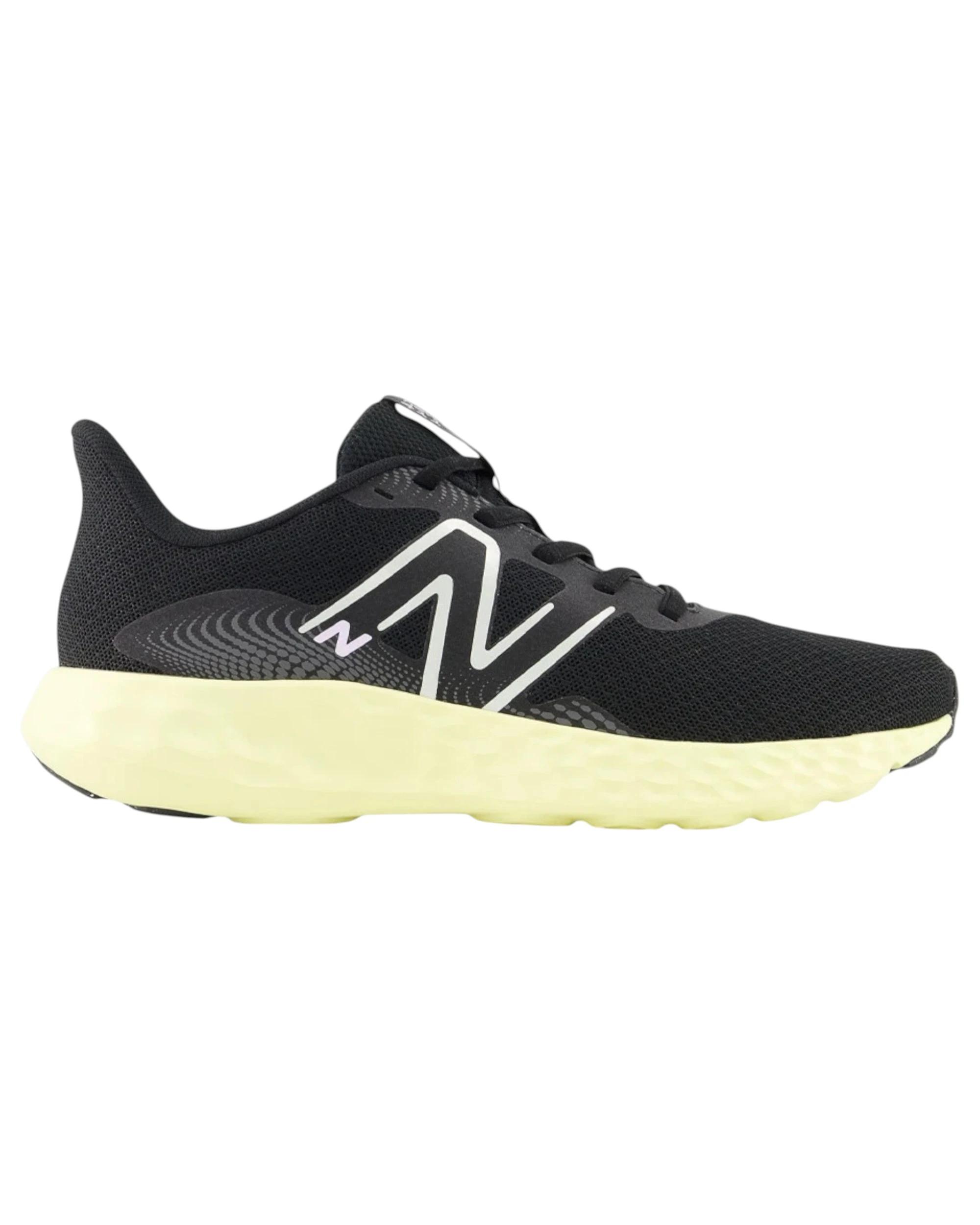 1 New Balance Womens 411 Athletic Shoes BLACK/YELLOW, 1 of 5