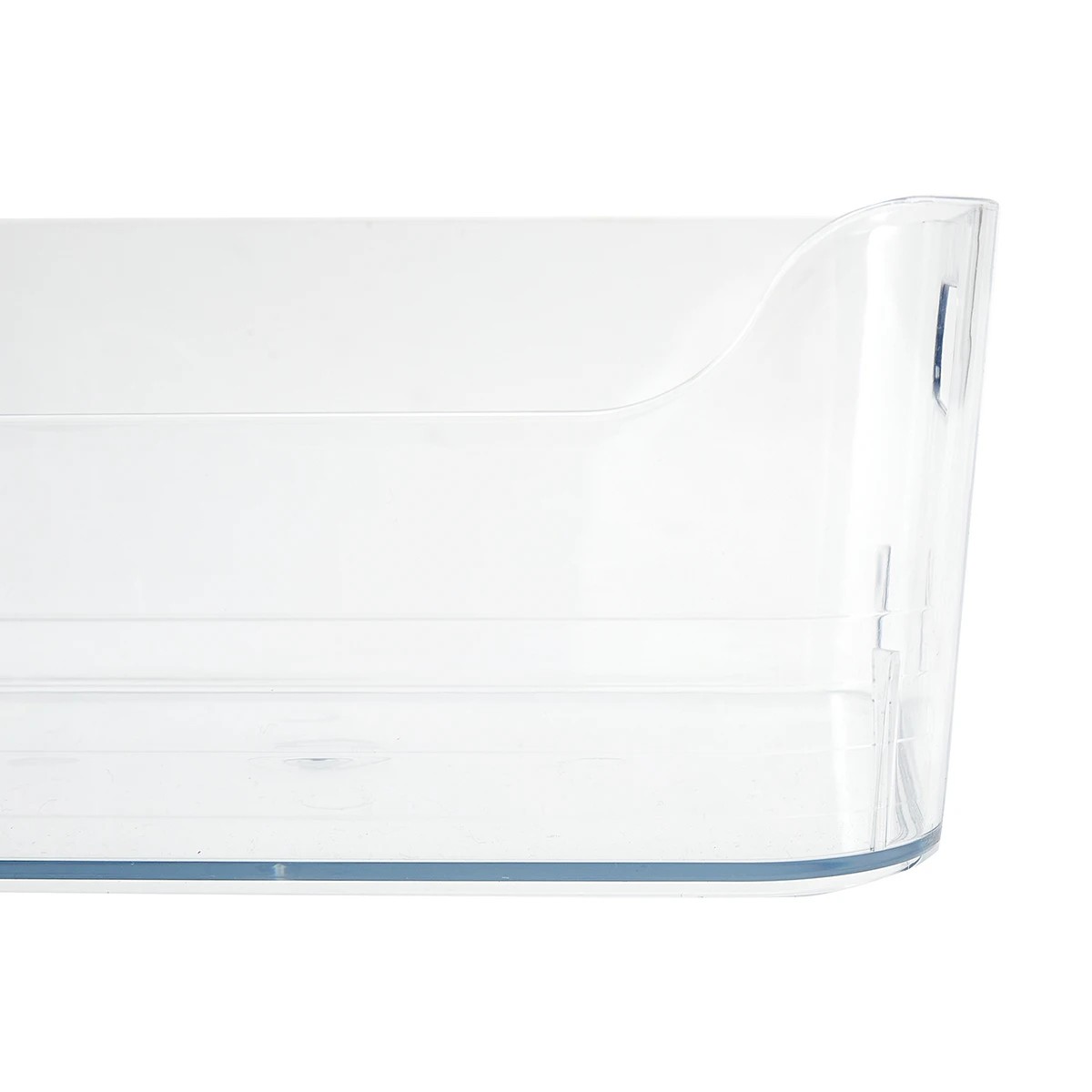 4 Small Cut Out Edge Storage Tub - Clear, 4 of 7