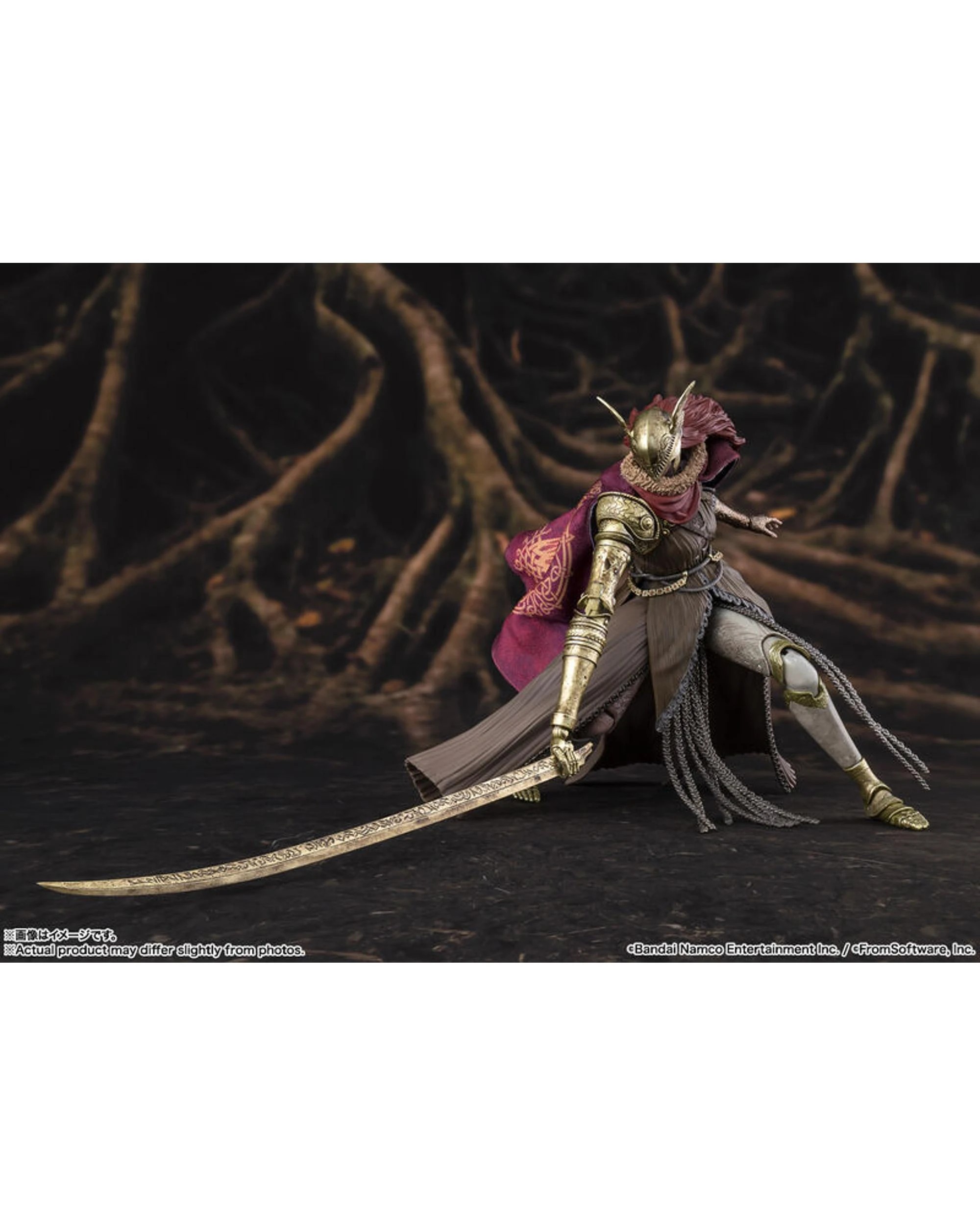 4 Bandai S.H.FIGUARTS Elden Ring Malenia Blade of Miquella Figure, 4 of 6