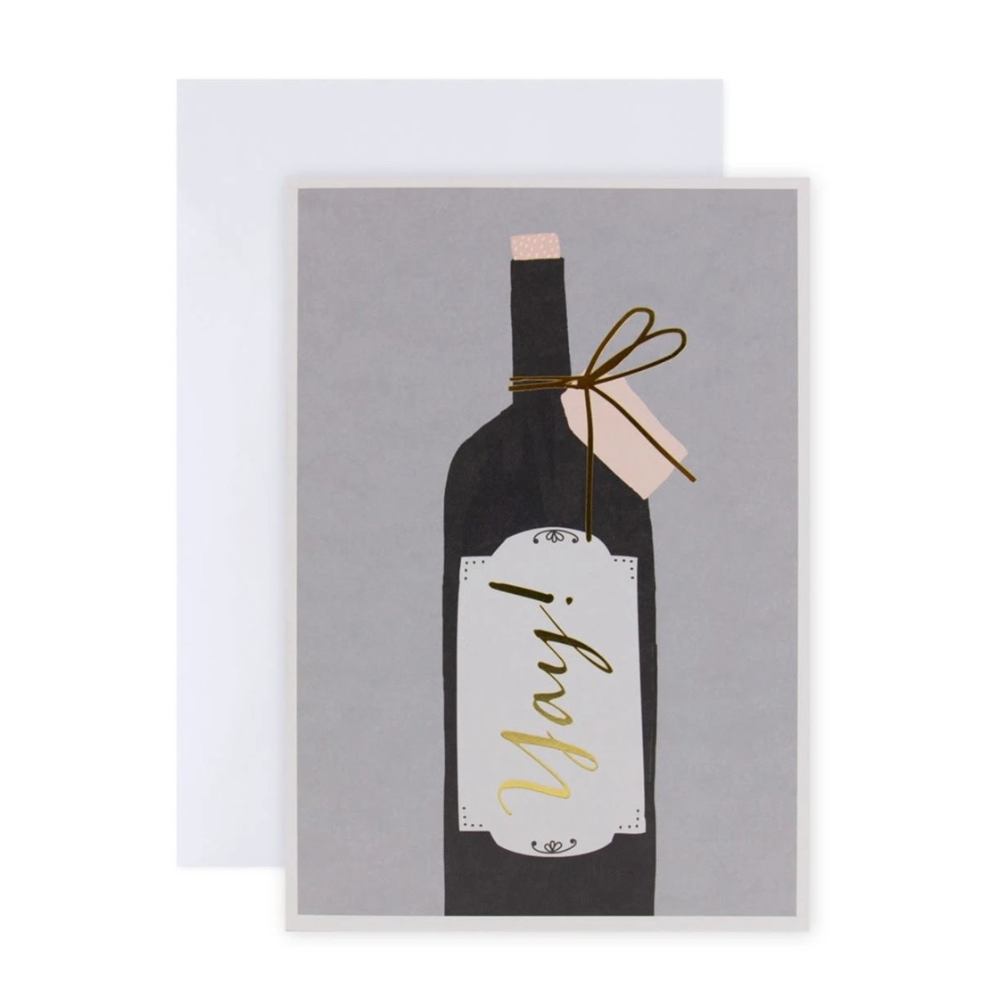 1 Hallmark Mini Colossal Celebration Greeting Card - Bottle of Yay!, 1 of 3