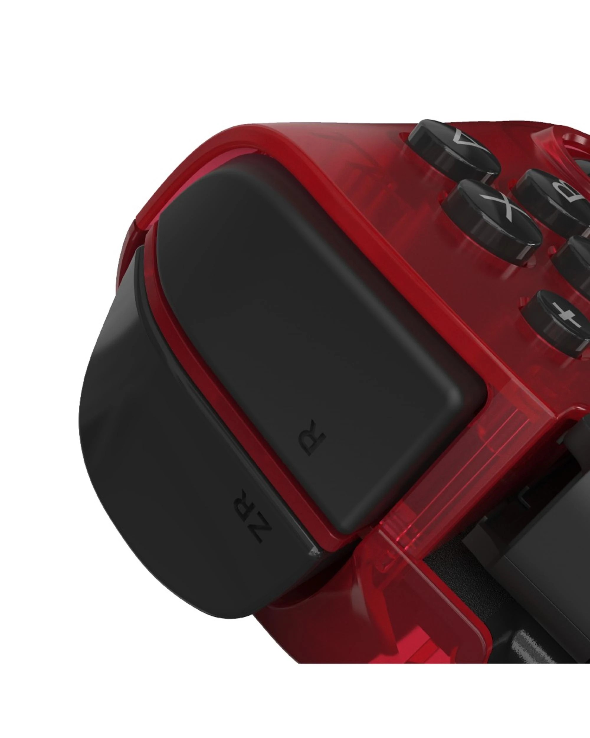 6 Nitro Deck for Nintendo Switch Crystal Edition - Atomic Red - Red, 6 of 8