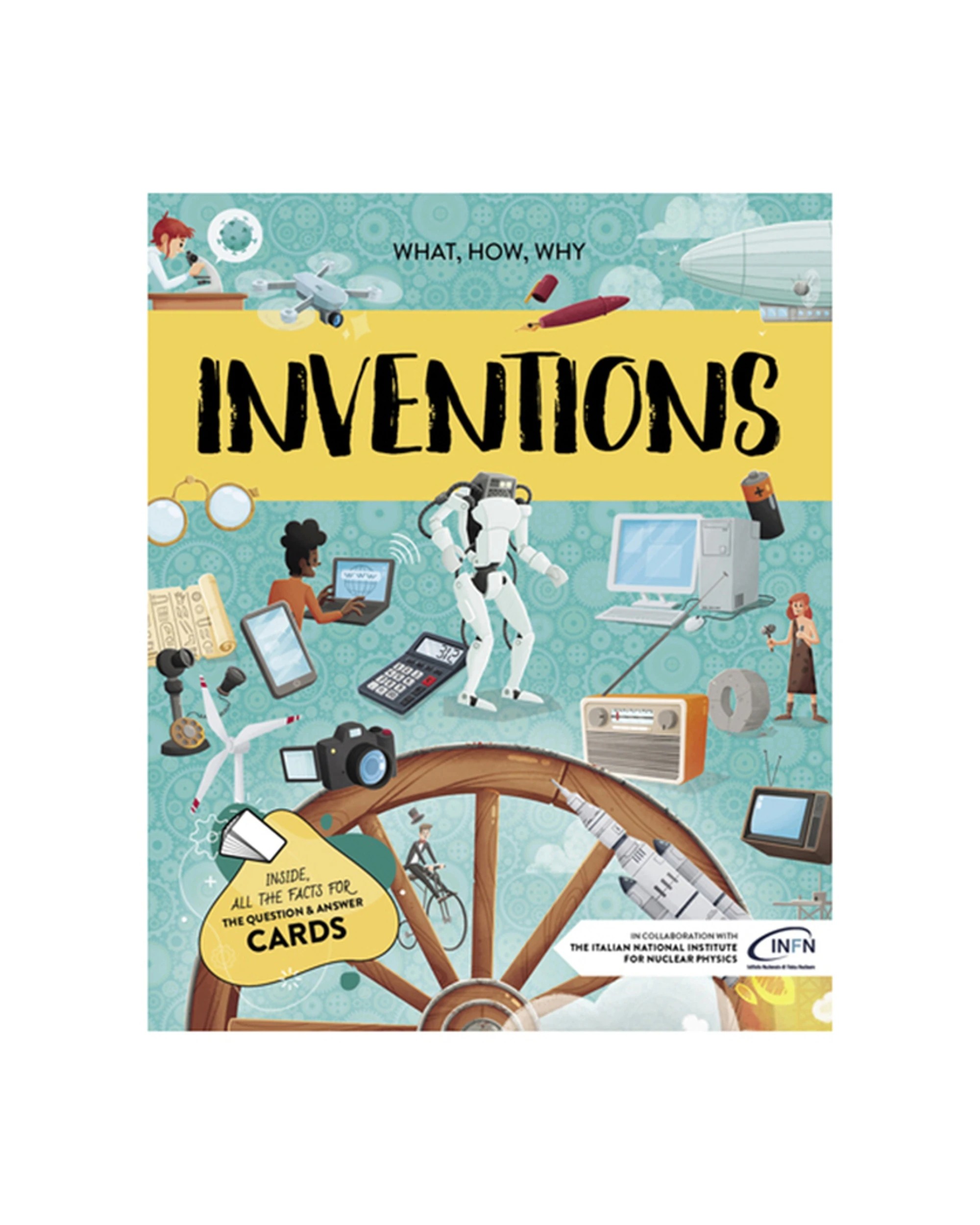 2 Sassi 500pc Kids Children The Ultimate Atlas & Puzzle Set Inventions - Multi, 2 of 3