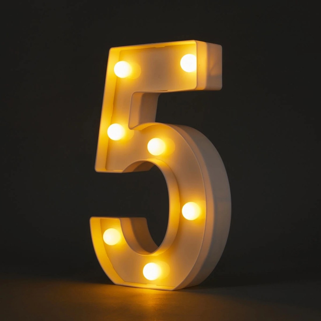 1 Light Up Number - 5, 1 of 5