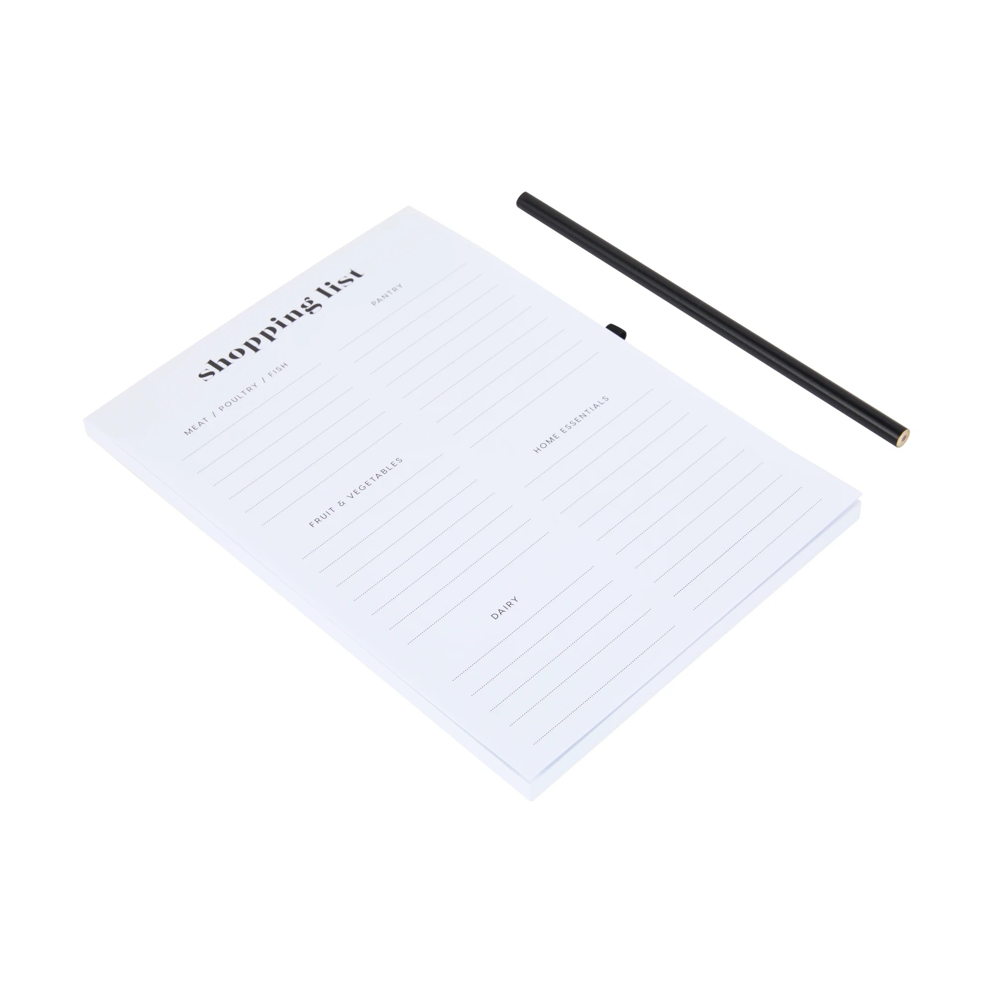 3 Shopping List with Pencil, 3 of 8