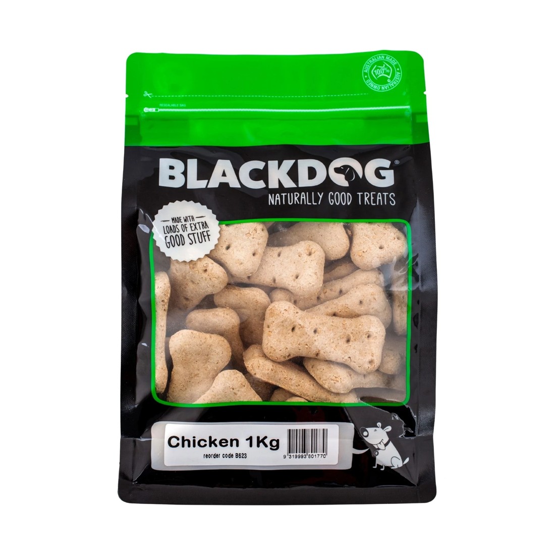 3 Blackdog 1kg Premium Chicken Biscuits Healthy Dog Treats Naturally Good Treats.
 - Brown, 3 of 3