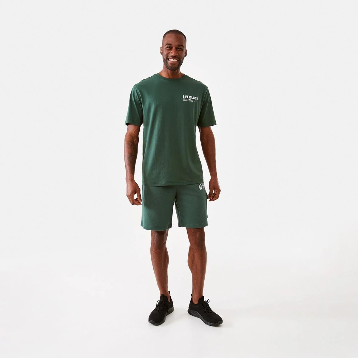 7 Everlast Mens Street Shorts Deep Moss, 7 of 7