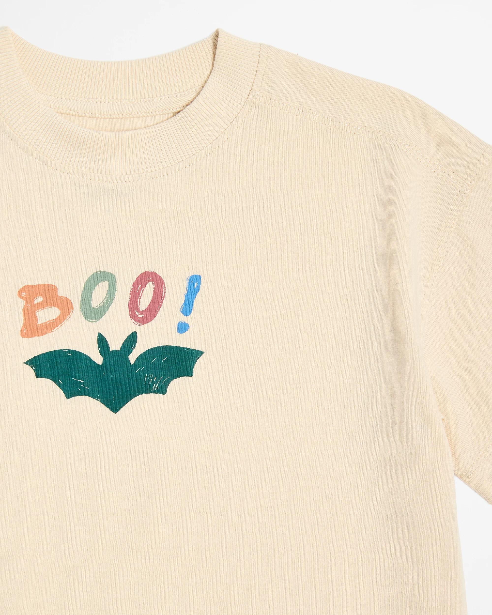 5 Target Australian Cotton Halloween Oversize T-shirt NEUTRAL, 5 of 5