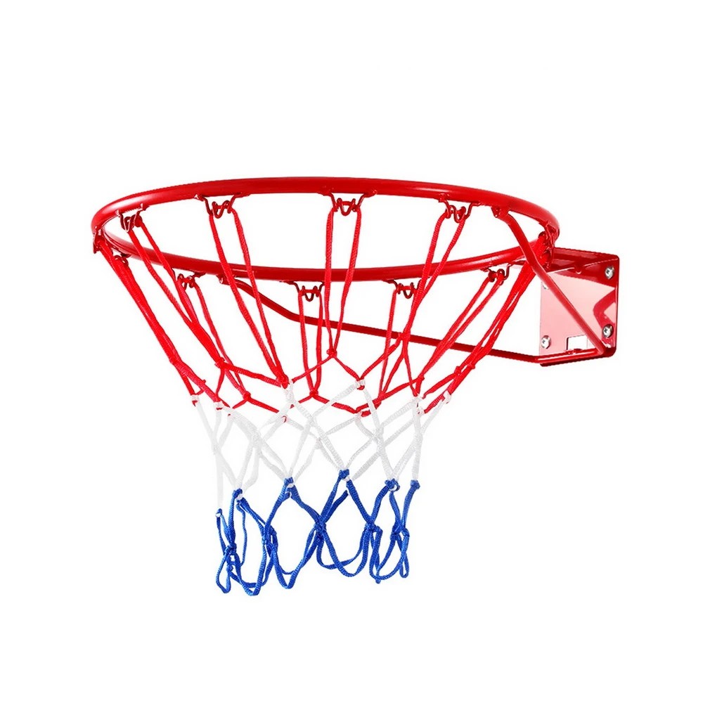 1 Everfit Basketball Ring Hoop Rim Goal Net 45CM - Red, 1 of 6