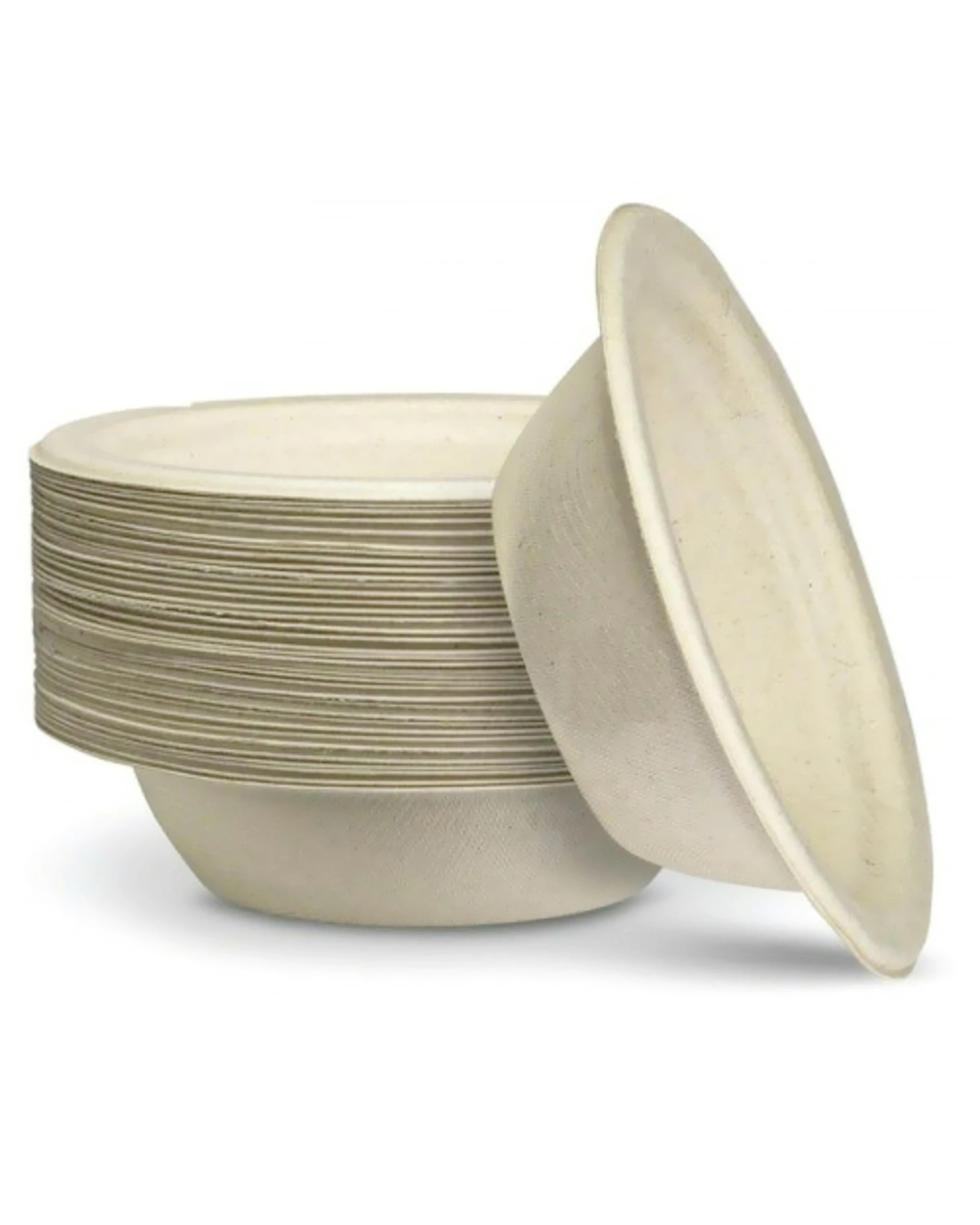 1 Alpen Natural Sugar Cane Bowls 16cm Bulk Pack of 50, 1 of 3