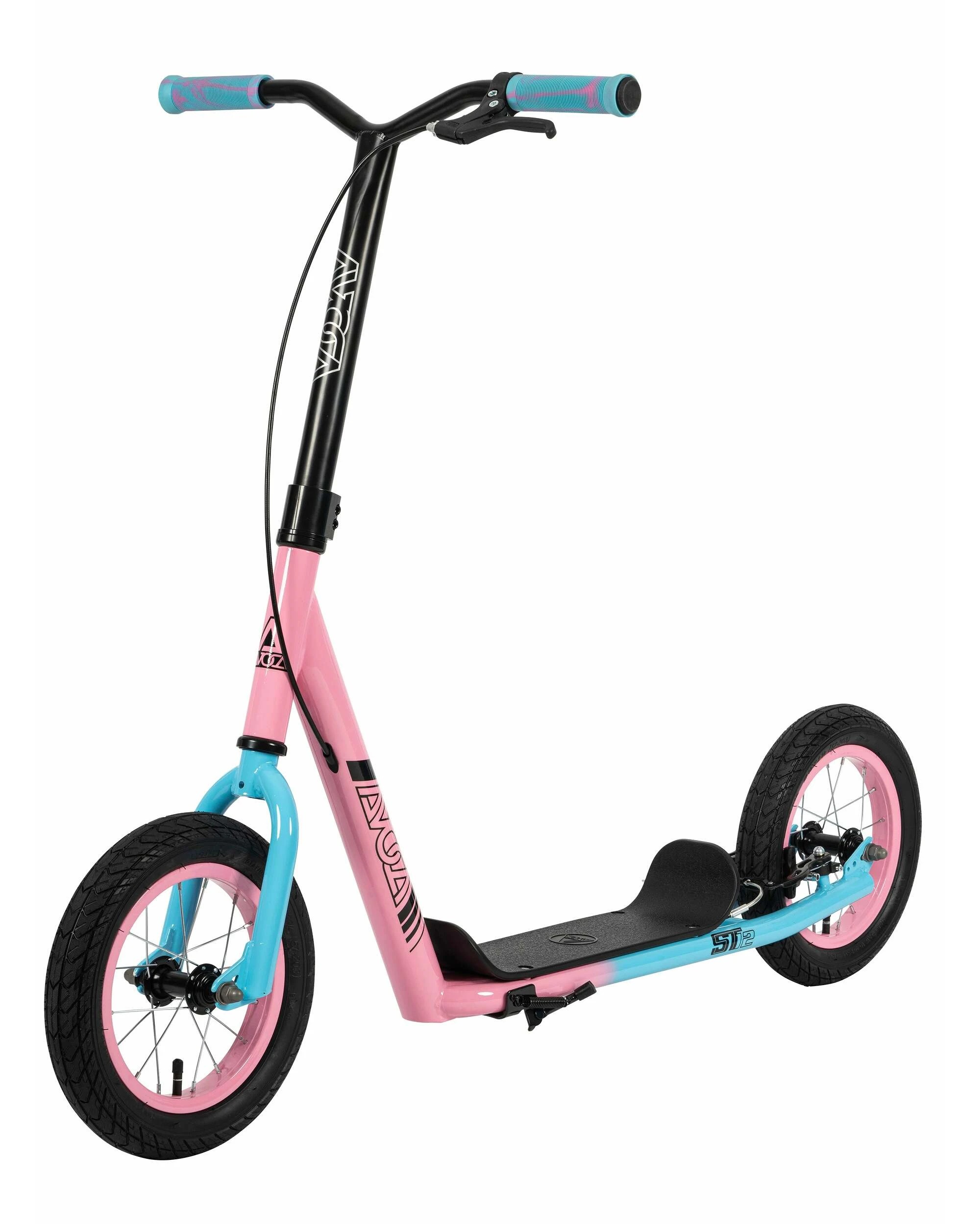 1 Avoca 12" Freestyle Kids Scooter Teal/Pink, 1 of 1