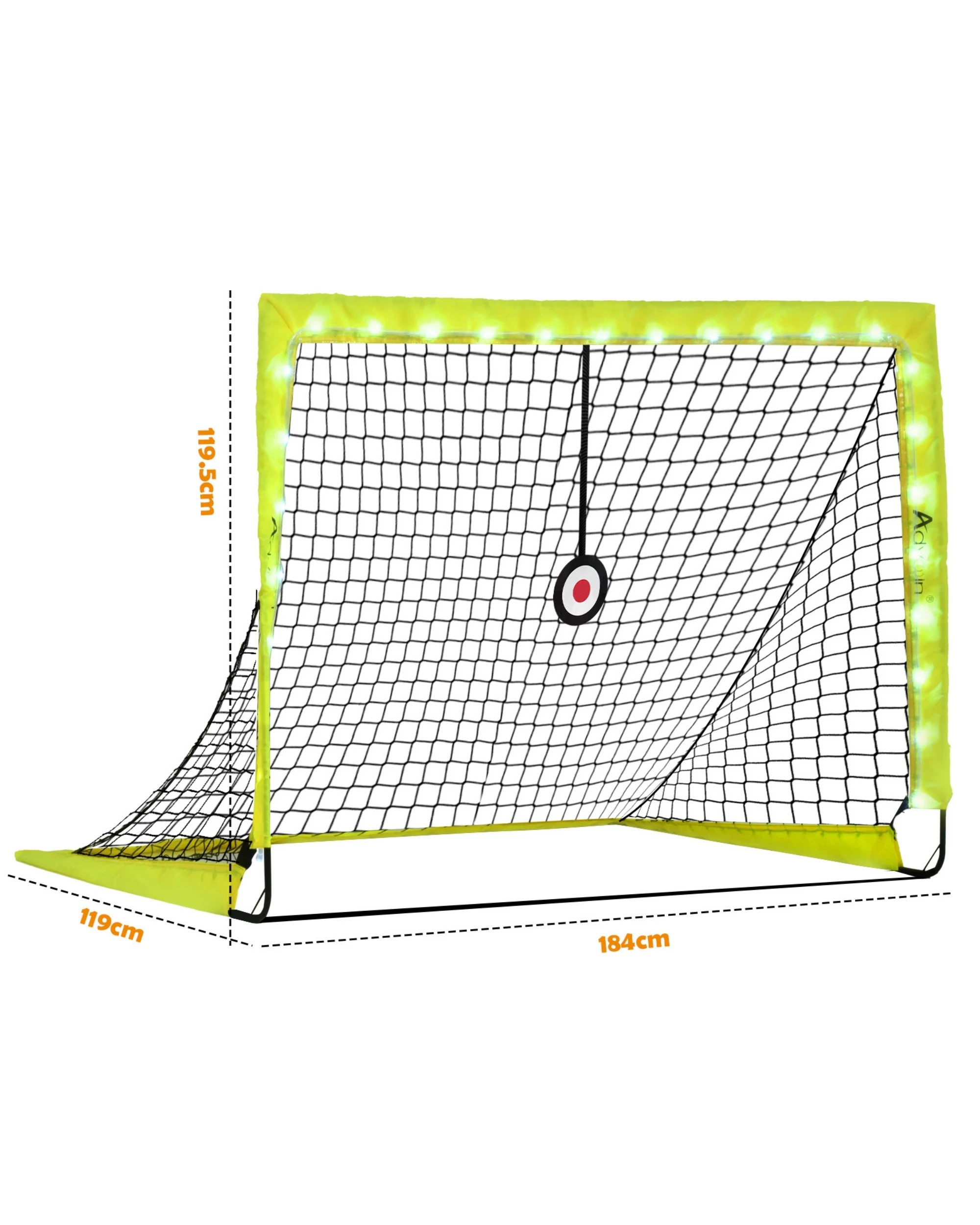 2 Advwin 1.8M Wide Light Up Soccer Net with Carry Bag, 2 of 4