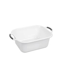 Boxsweden 12.5l Basin Rectangular W/ Handles Washing Bucket Storage Tub - Asso
