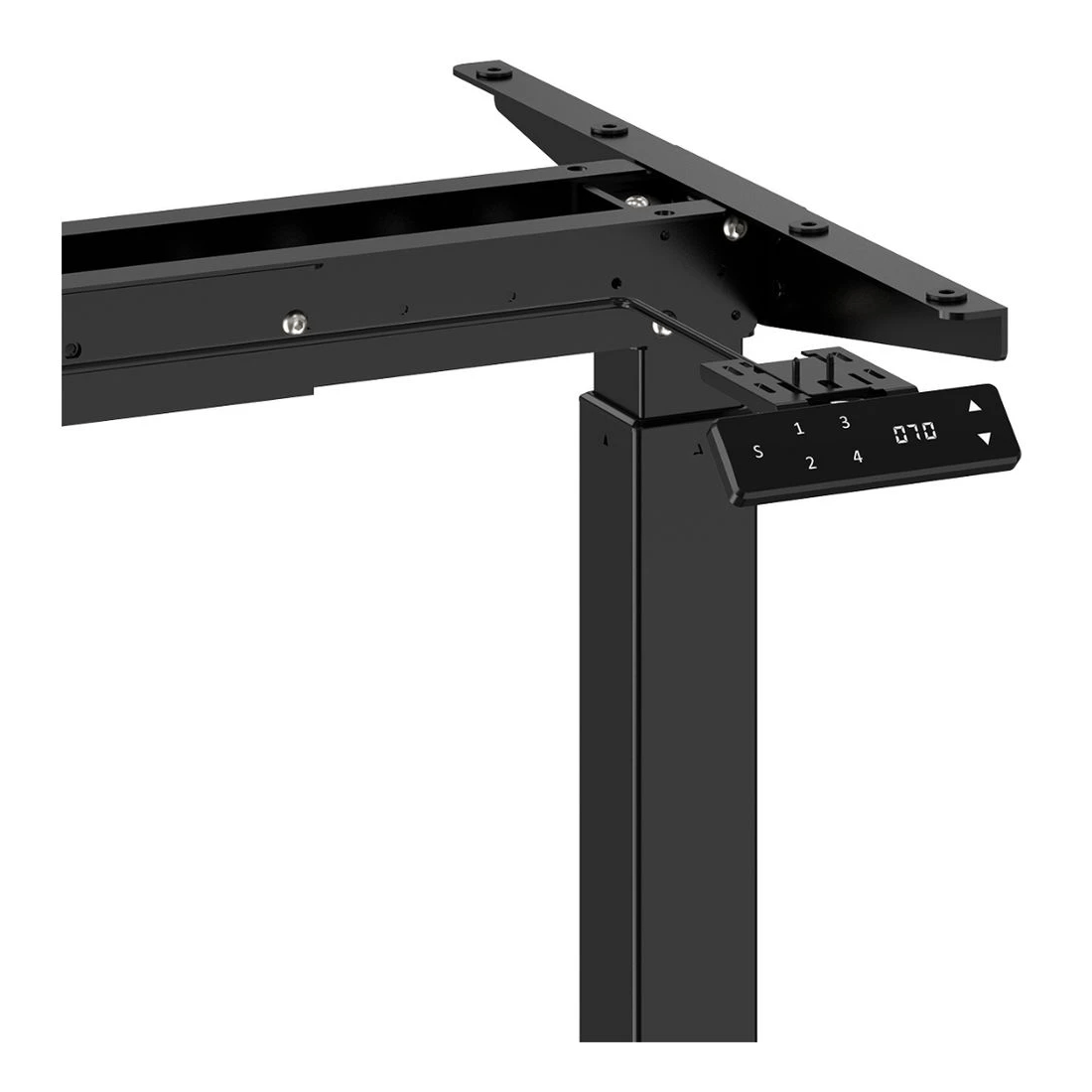 4 J.Burrows Matrix Electric Height Adjustment Desk Frame Black, 4 of 4