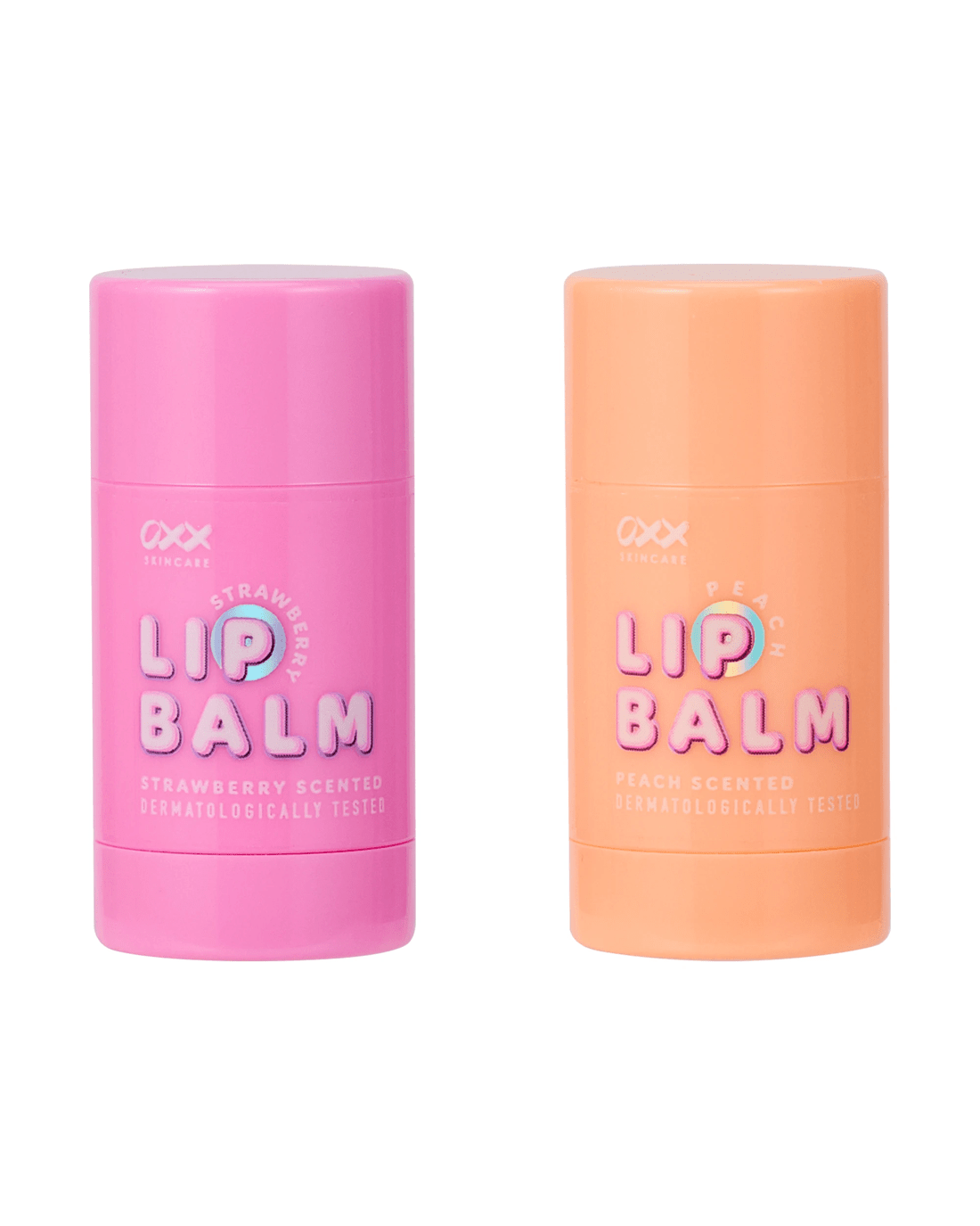 6 OXX Skincare Lip Balm Duo - Strawberry and Peach Scented, 6 of 7