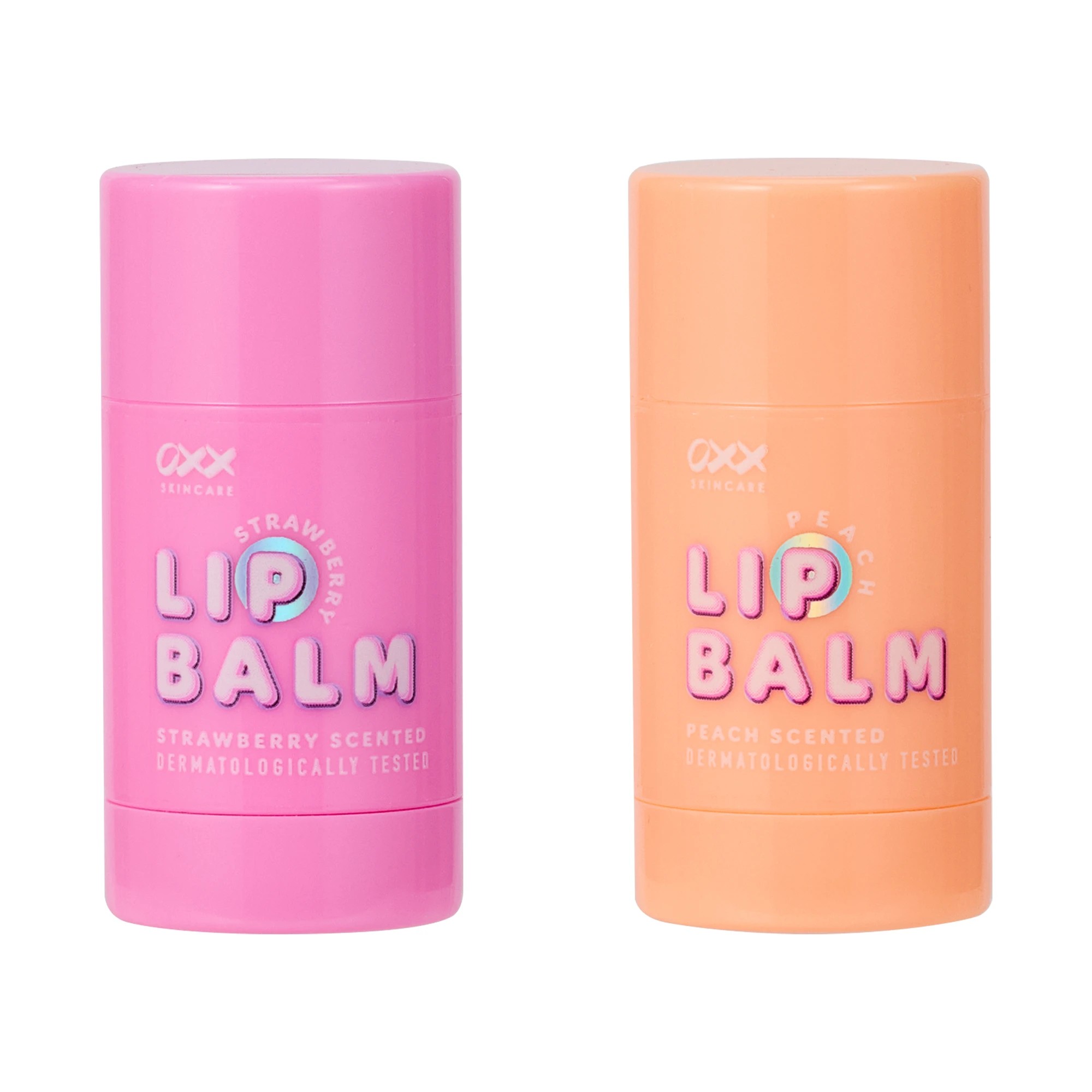 6 OXX Skincare Lip Balm Duo - Strawberry and Peach Scented, 6 of 7