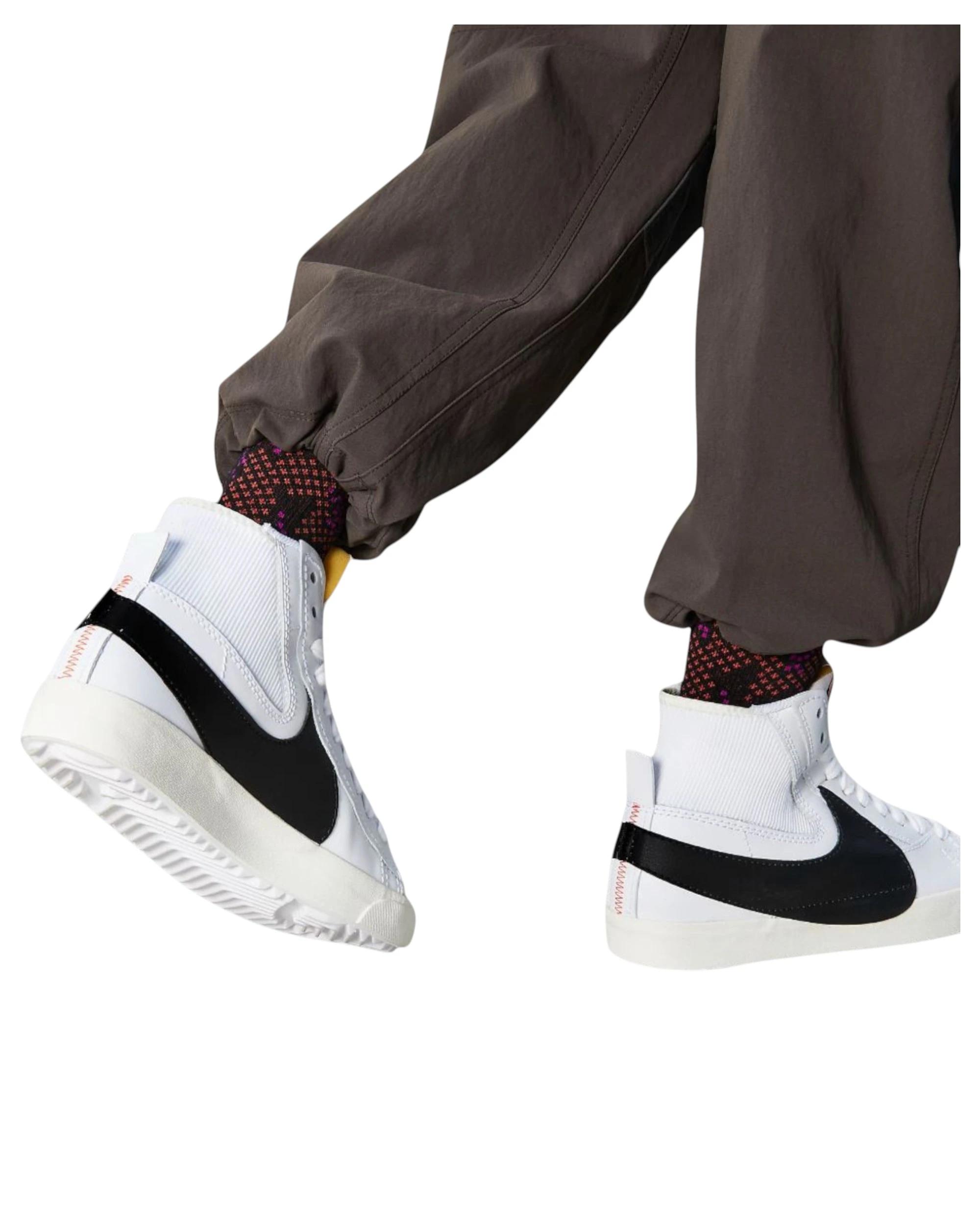 3 Nike Mens Blazer Mid 77 Jumbo White/ Black Athletic Shoes WHITE/BLACK, 3 of 9