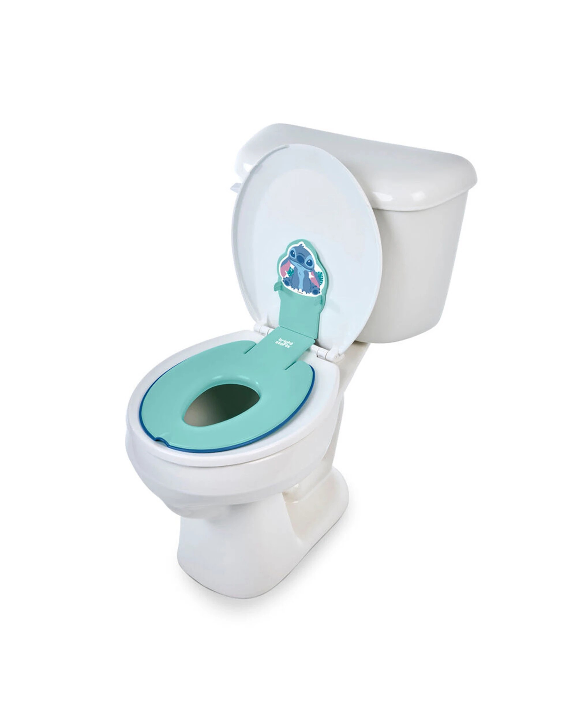 1 Disney Junior Flip And Sit Potty Seat Stitch Kids Toilet Training 18 Months - Blue, 1 of 6