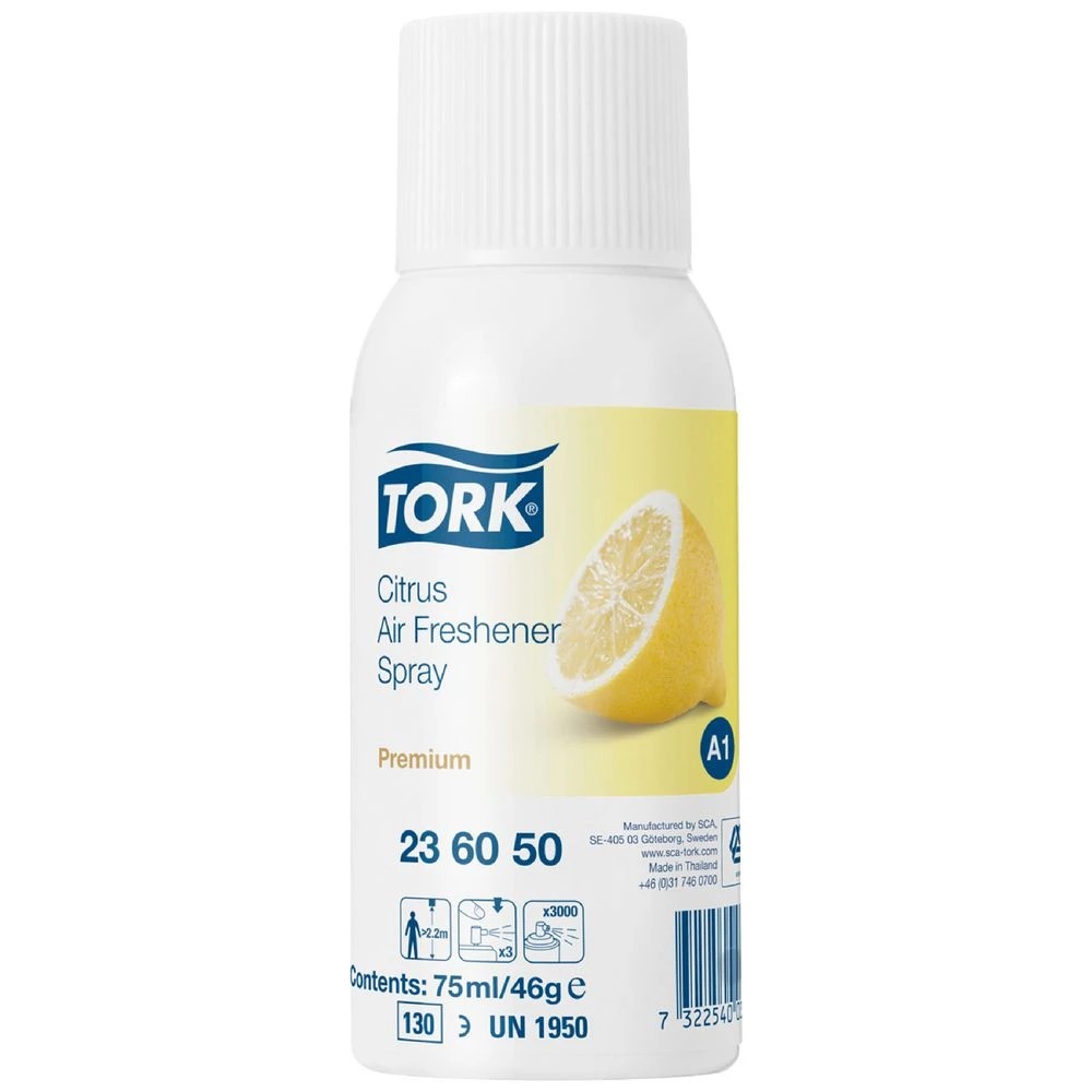 1 Tork Air Freshener A1 Refill Citrus 75mL 12 Pack, 1 of 1