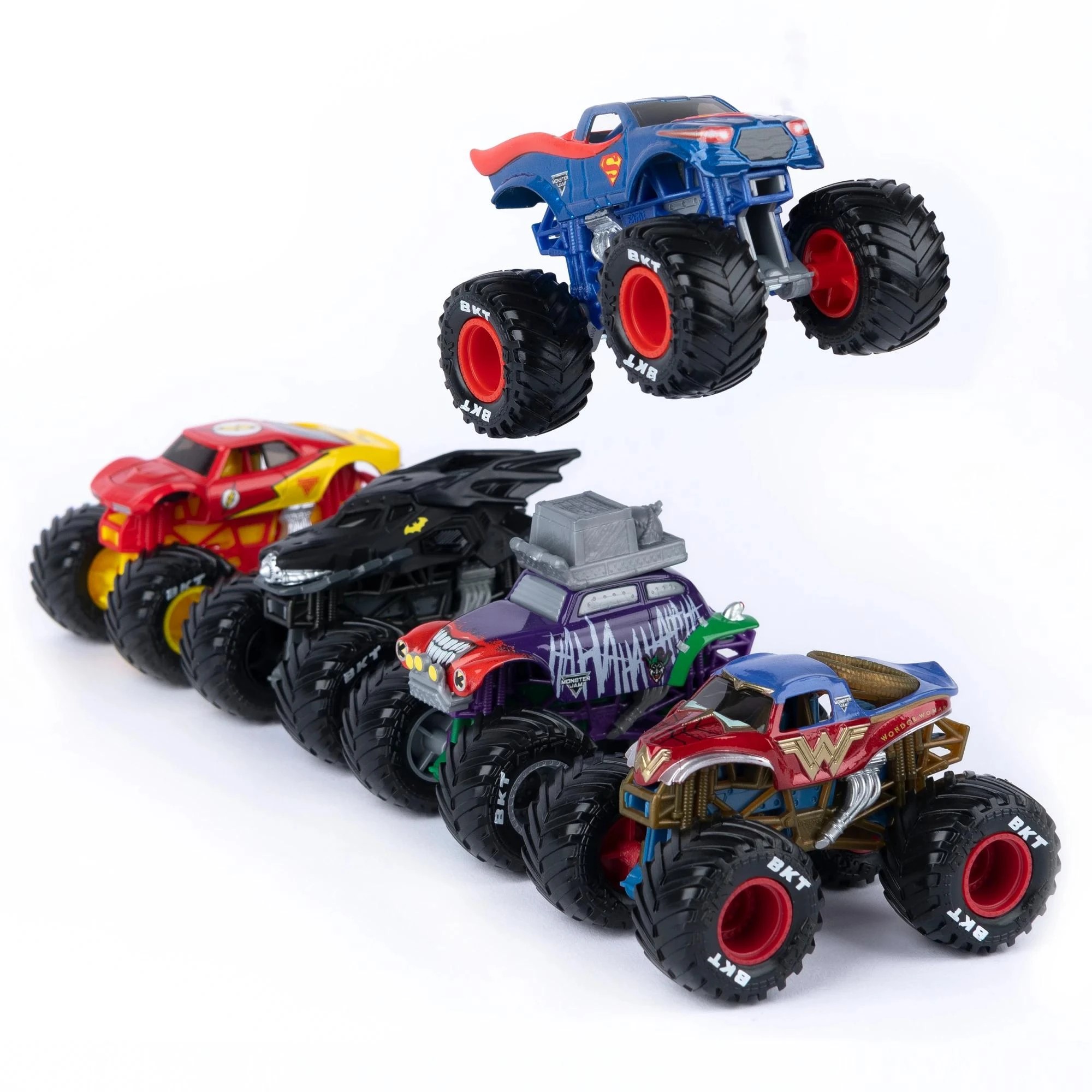 5 Monster Jam 1:64 DC Justice League 5 Pack - Multi, 5 of 7