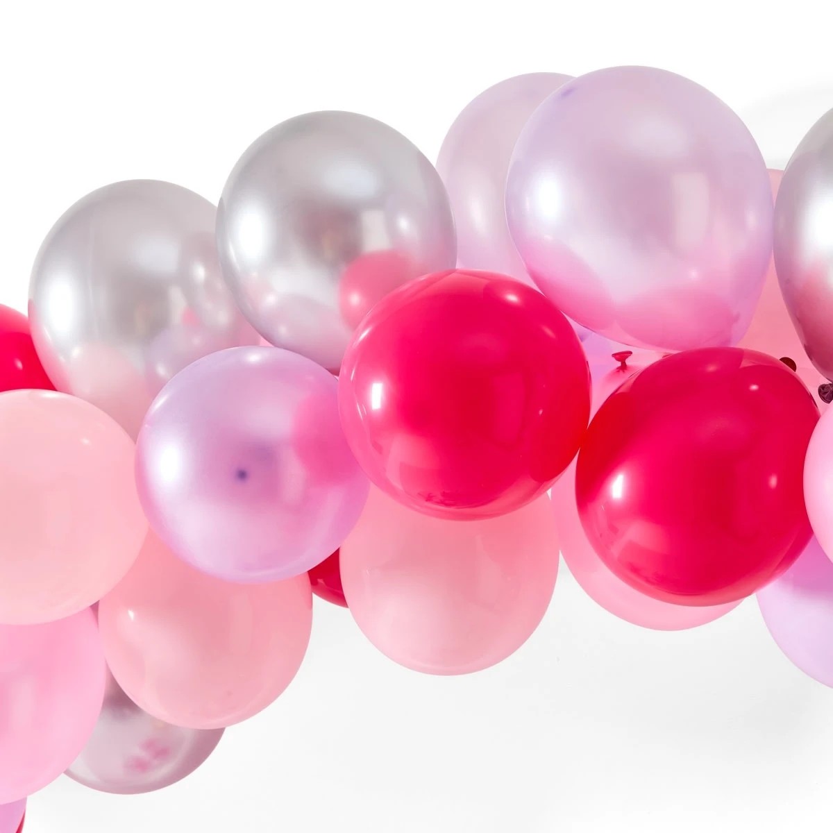 4 77 Piece Pink Disco Balloon Garland, 4 of 6