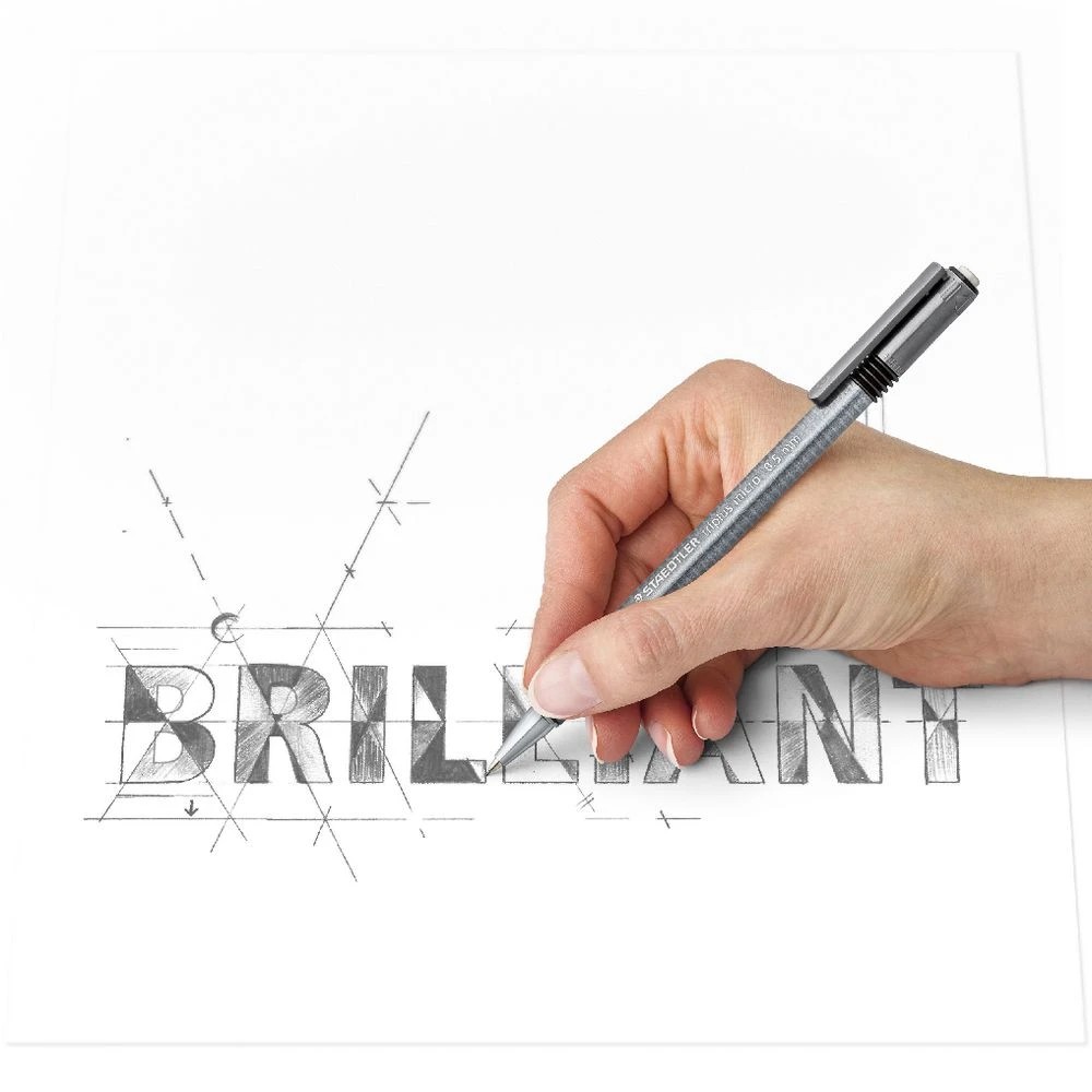 6 Staedtler Triplus Micro Mechanical Pencil 0.5mm with Leads, 6 of 10