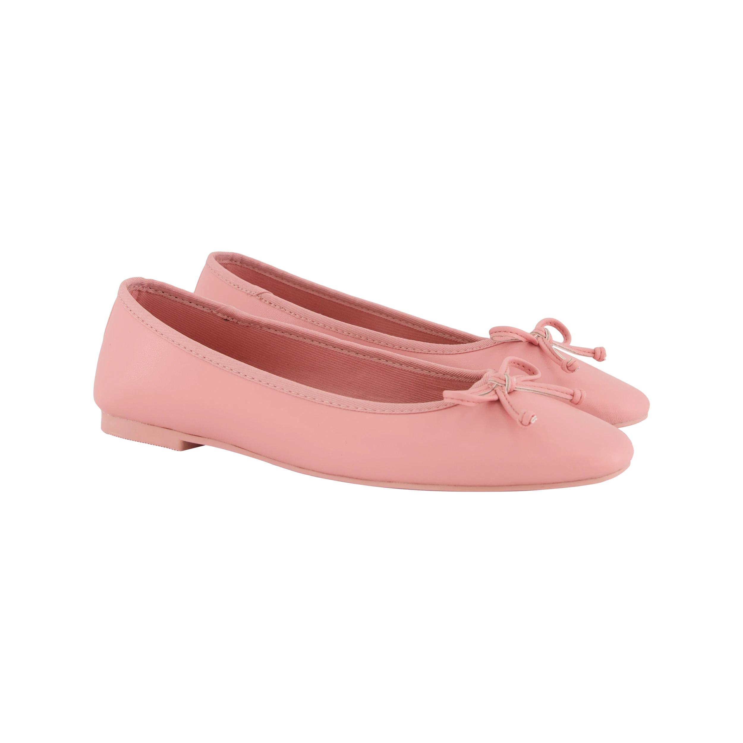 3 Bow Ballet Flats Pink, 3 of 3