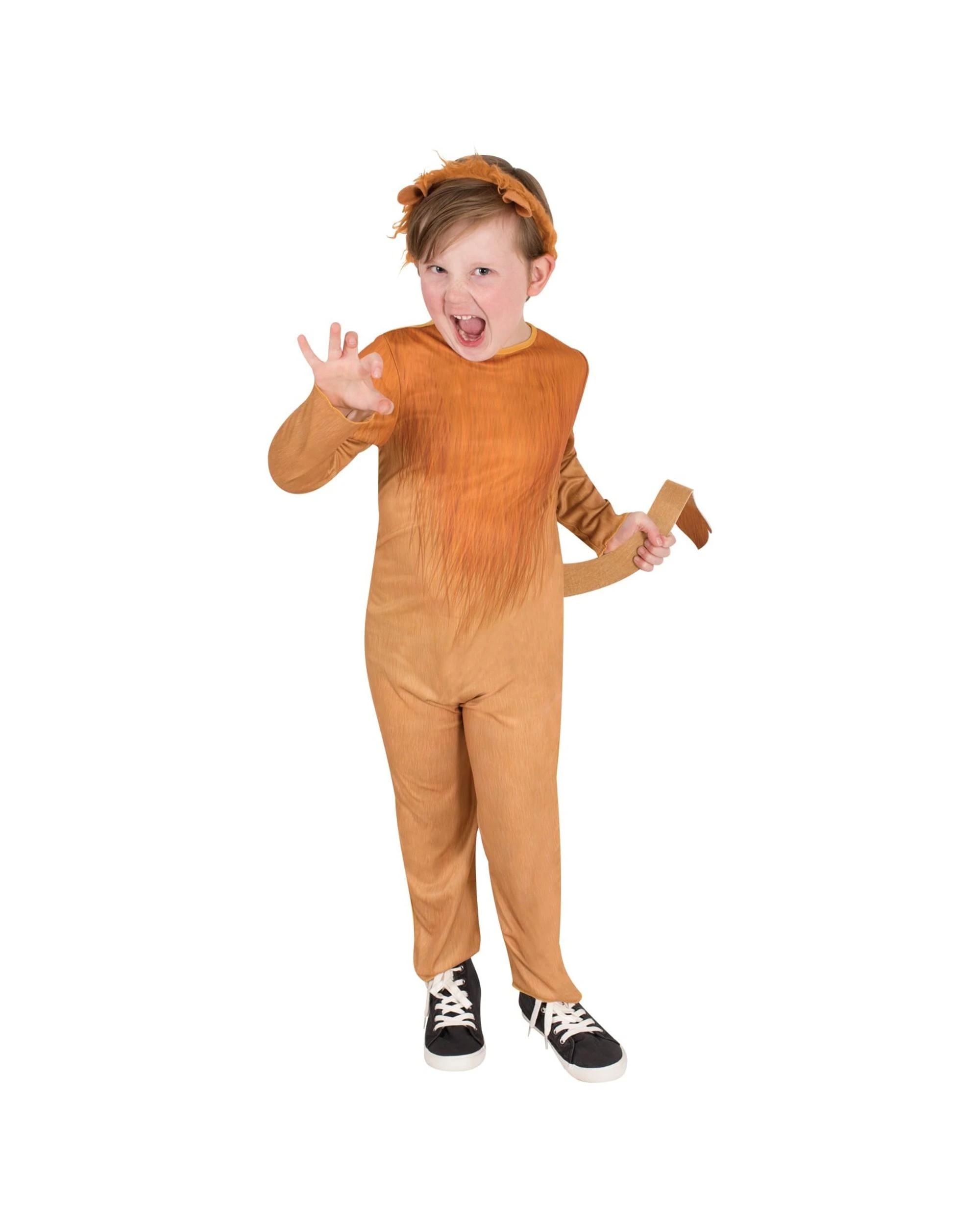 3 Lion Child Costume Size 6-8 Years, 3 of 4