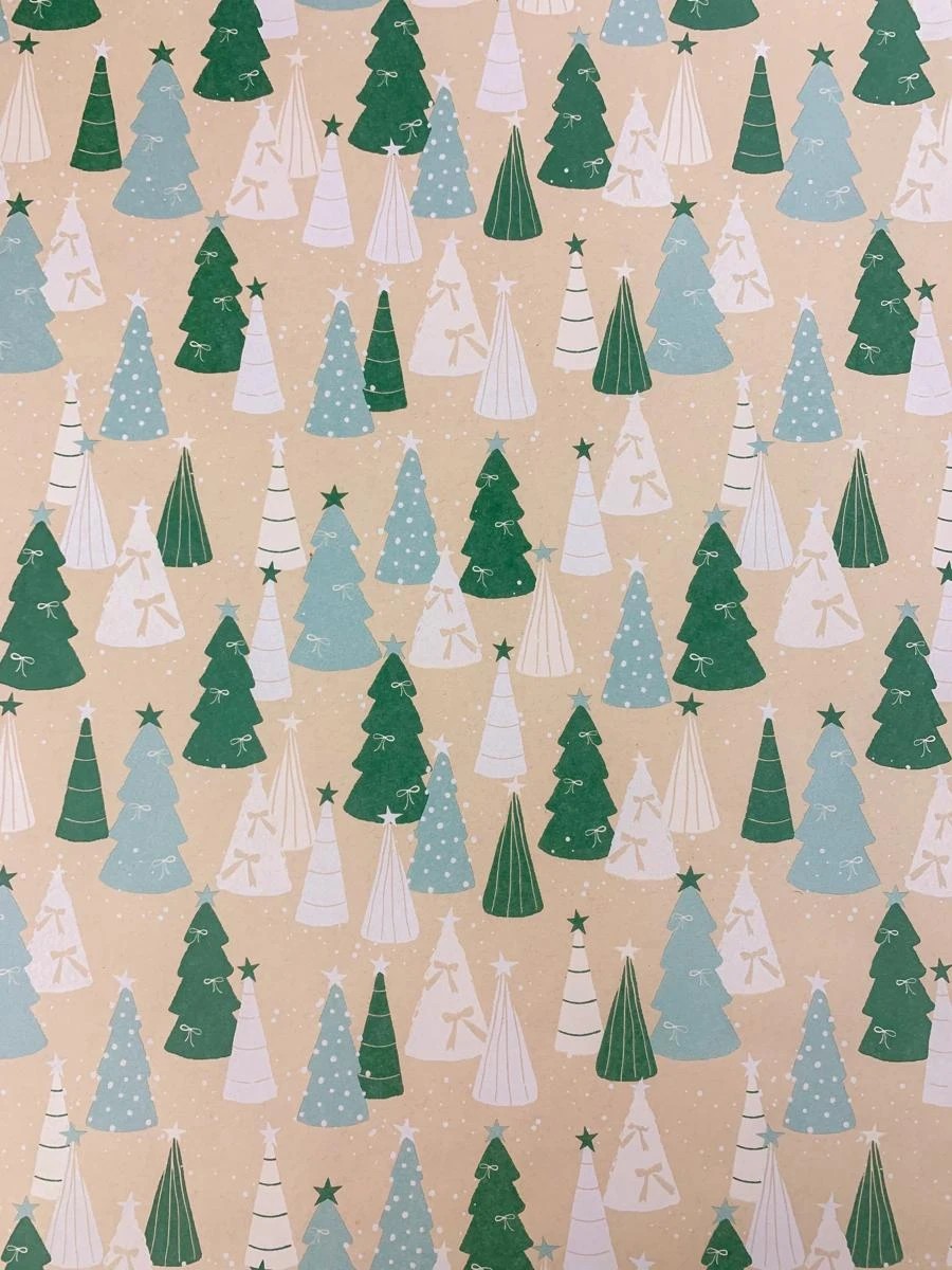 5 Wishing Tree Christmas Roll Wrap - Assorted, 5 of 7
