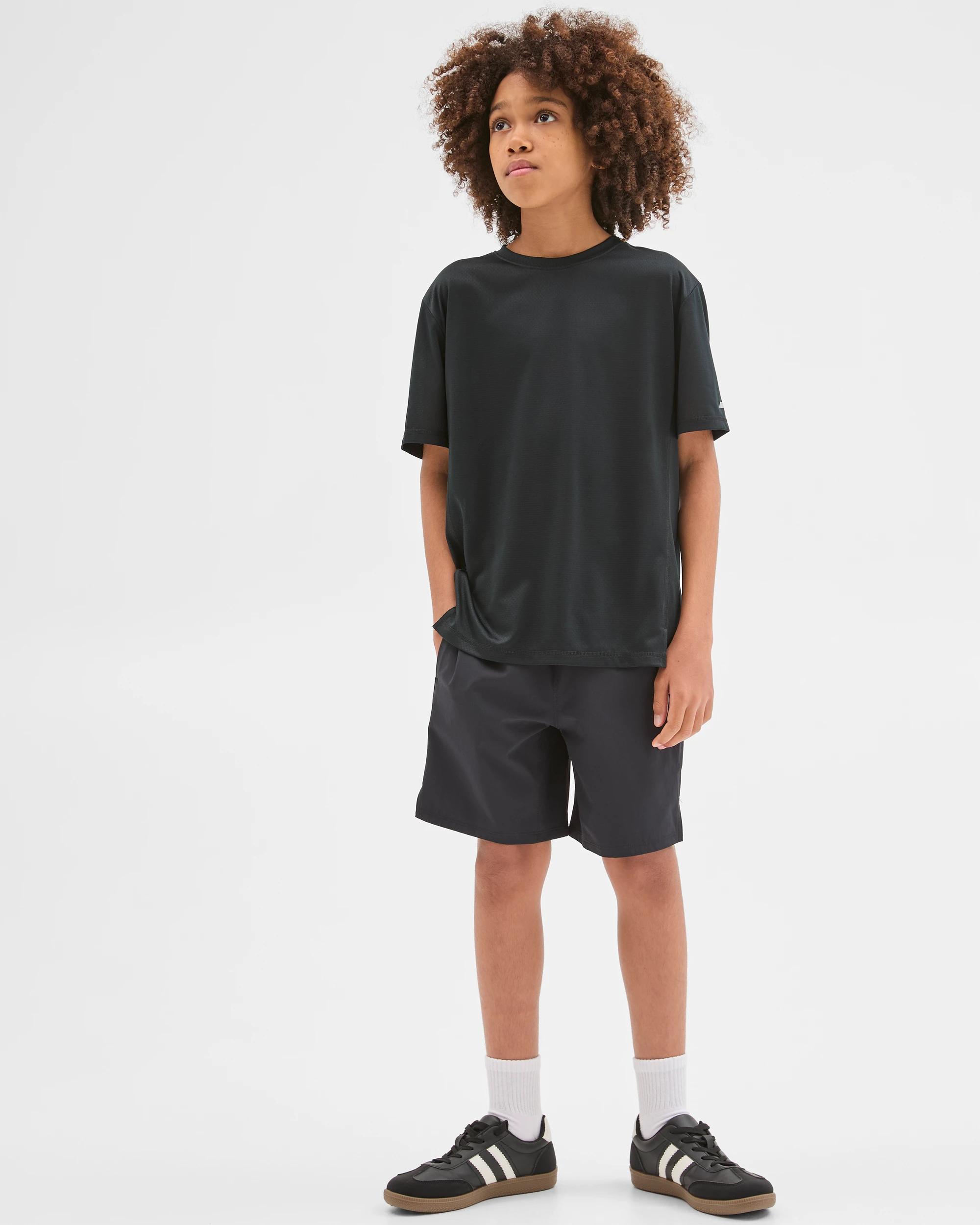 2 Target Kids Active Short Sleeve T-Shirt BLACK, 2 of 6